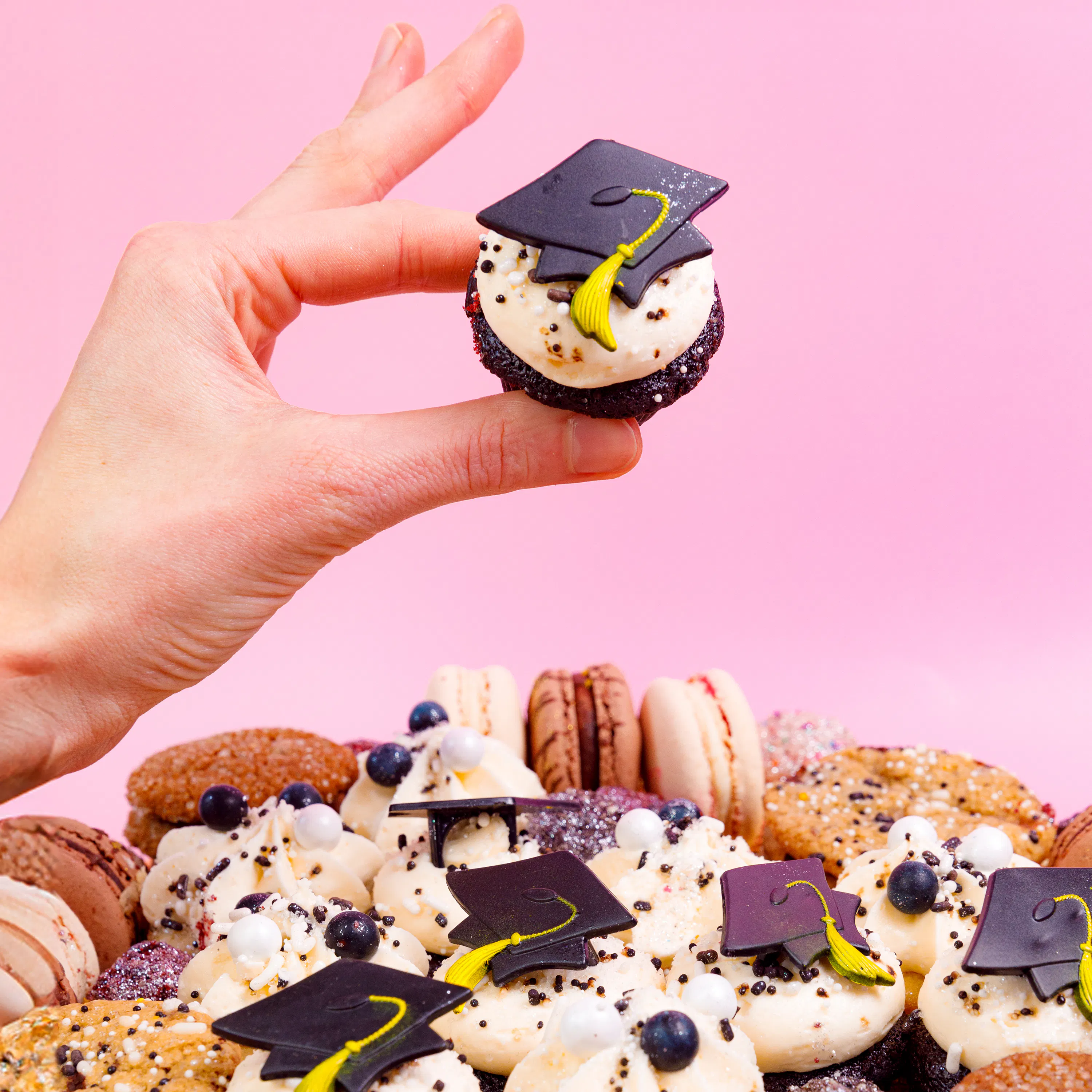 Graduation Dessert Party Platter by Trophy Cupcakes - Alternate image 1