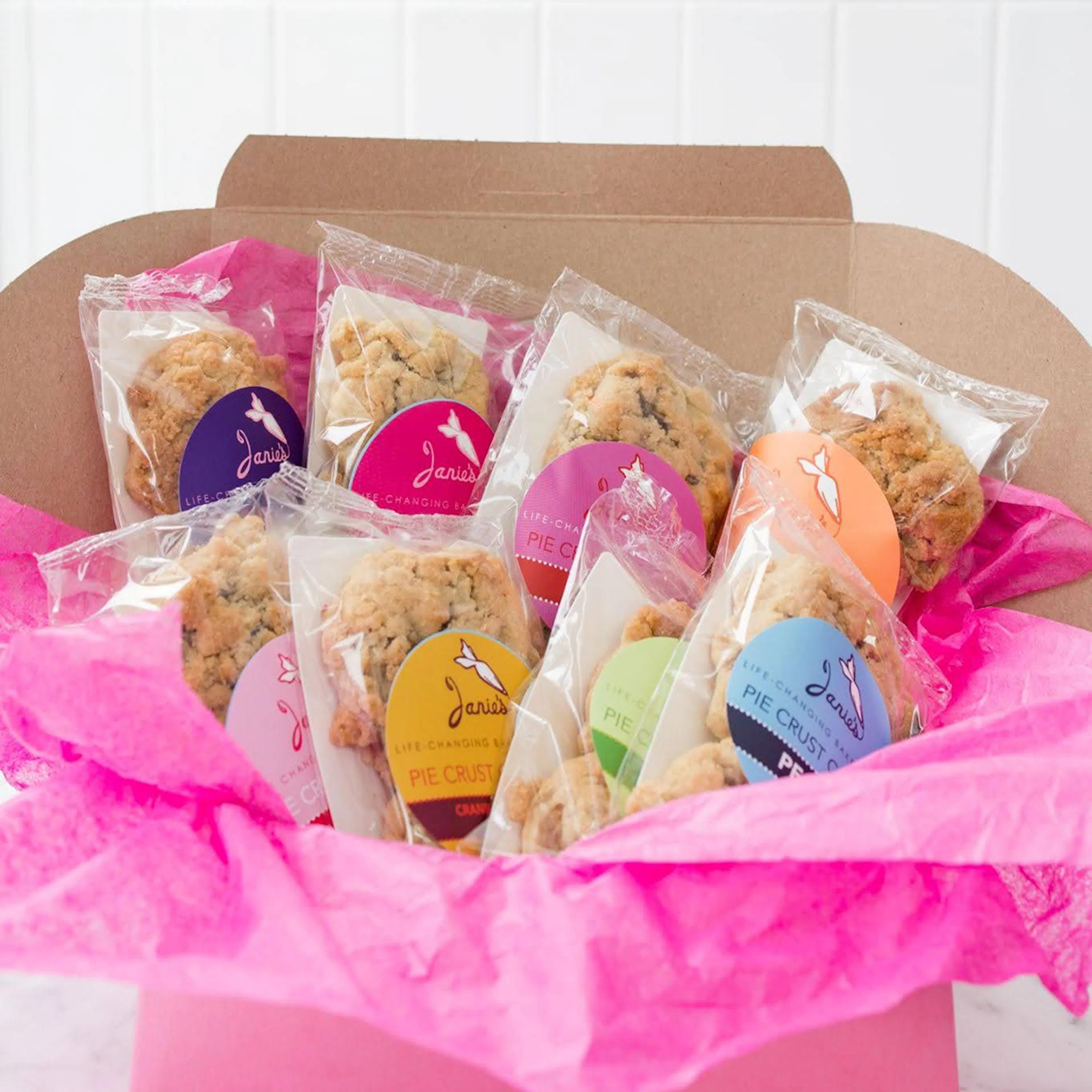 Spring + Summer Seasonal Pie Crust Cookie Sampler - 12 Pack by Janie’s