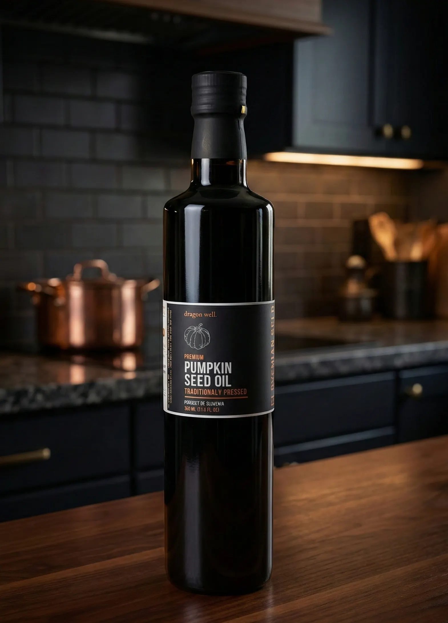 Premium Slovenian Pumpkin Seed Oil by Dragon Well - Alternate image 5