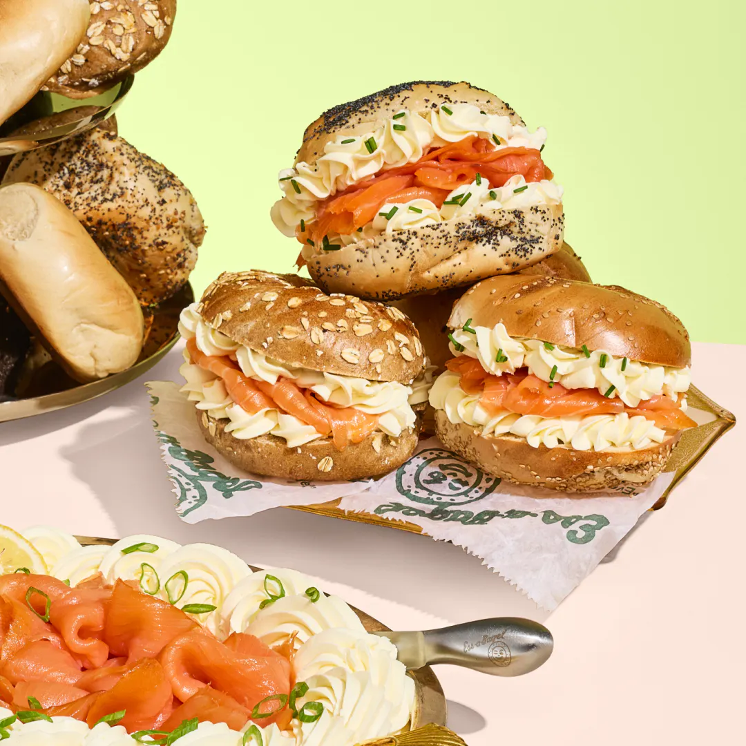 New York Bagel Brunch for 6 + 6 FREE Bagels + 1/2 lb FREE Cream Cheese by Ess-a-Bagel - Alternate image 1