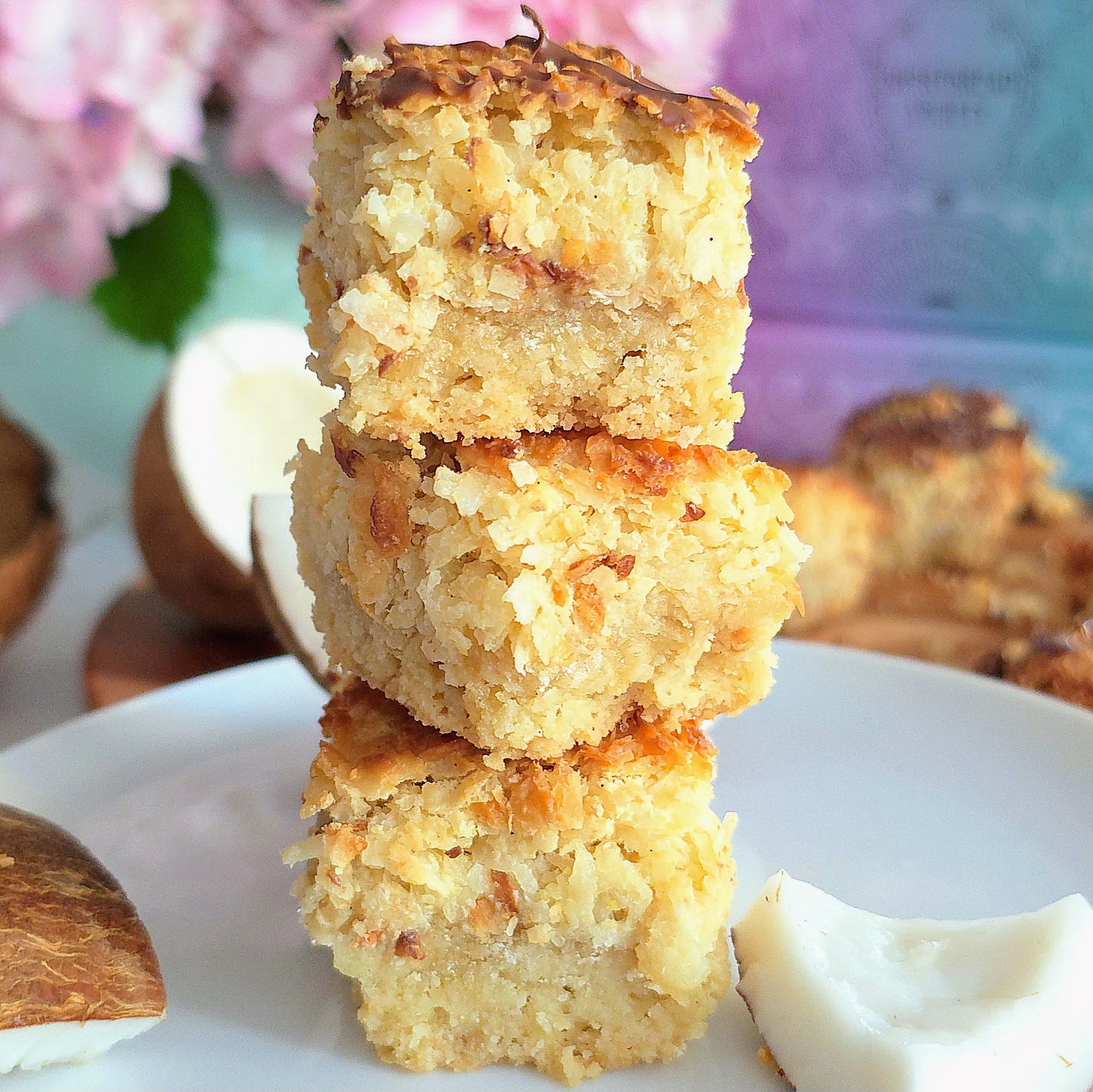 Scottish Macaroon Shortbread Tray by Shortbread Society
