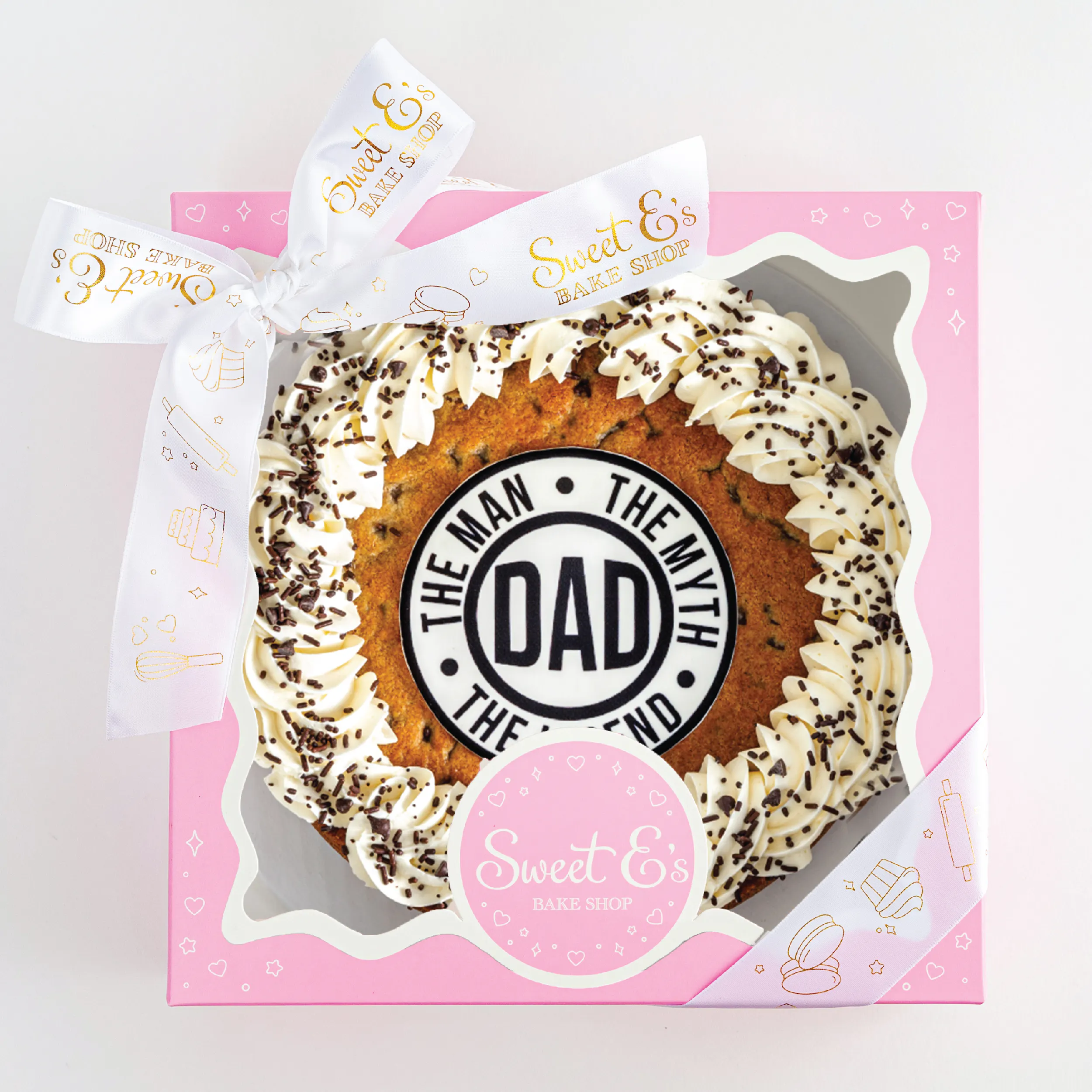 Father's Day Cookie Cake by Sweet E's Bake Shop - Alternate image 2