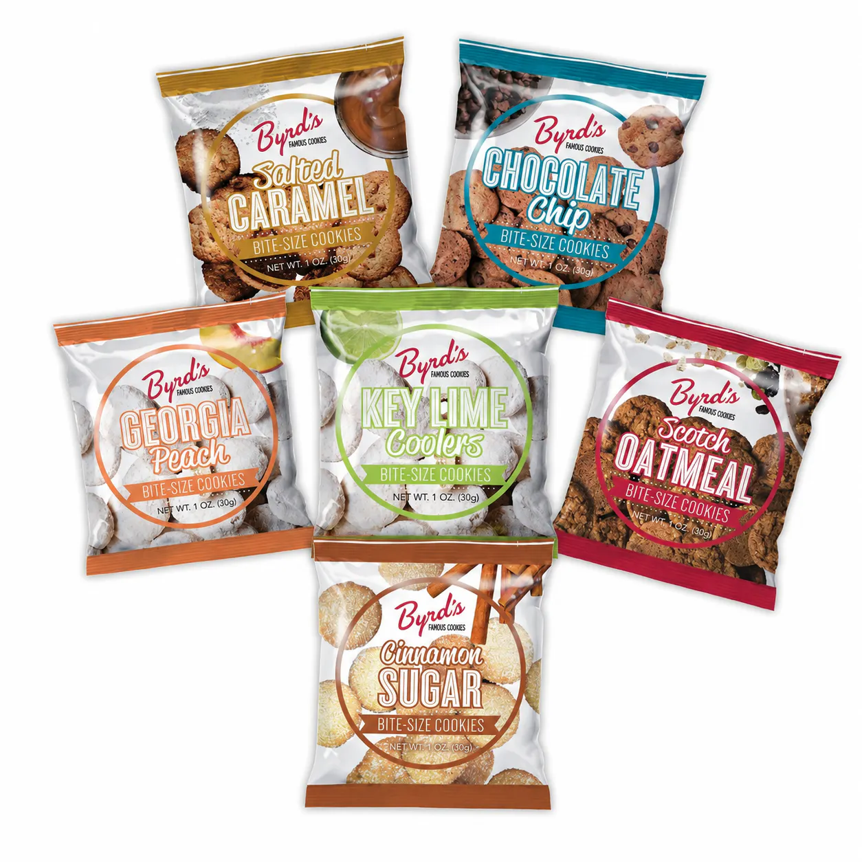 Cookie Variety Snack Packs by Byrd Cookie Company