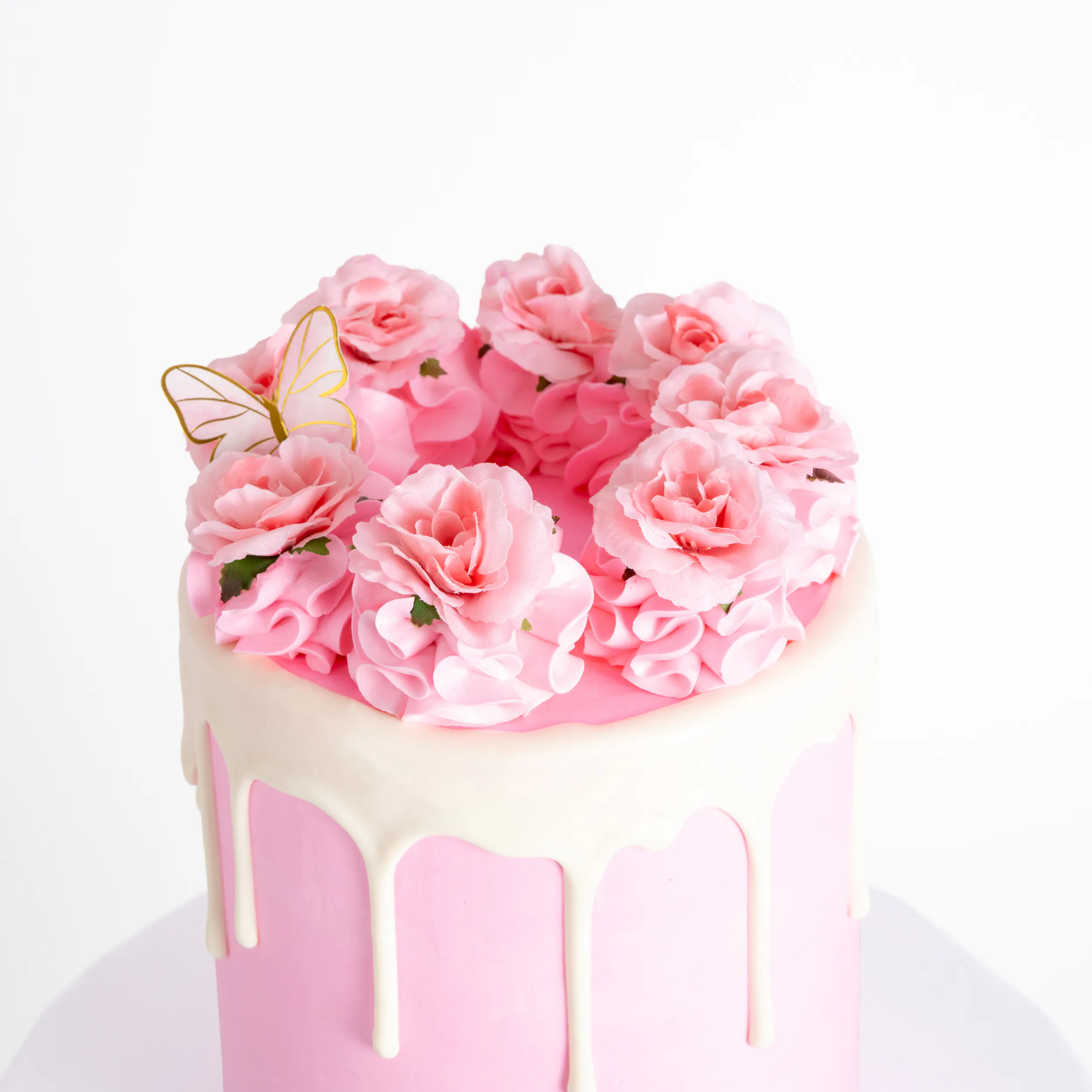 Pink Rose Bouquet Cake by Sweet E's Bake Shop - Alternate image 2