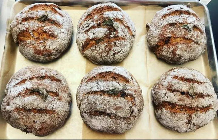 Vegan & Gluten-Free Rustic Bread by 7 Muffins A Day
