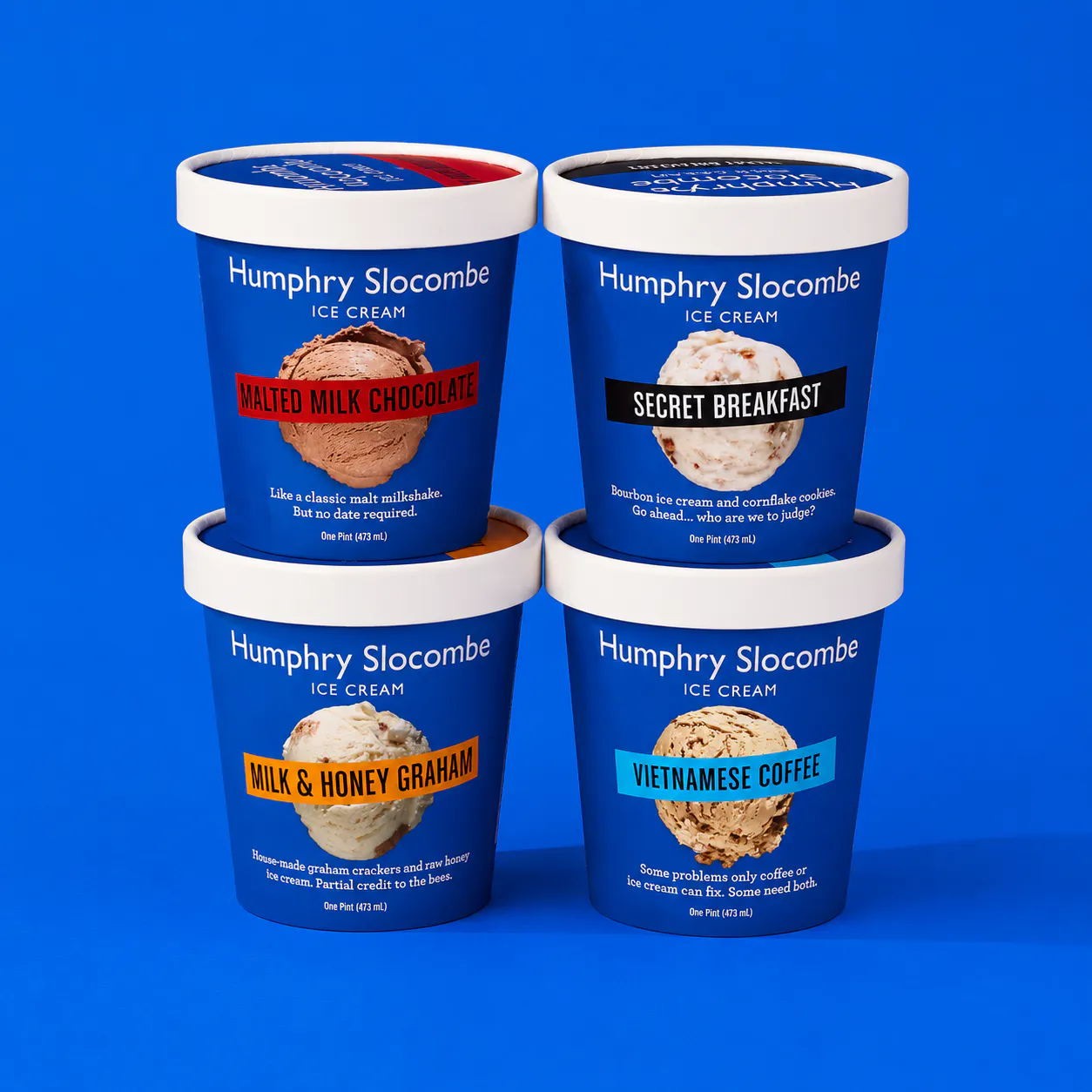 The Best Sellers - 4 Pints by Humphry Slocombe Ice Cream