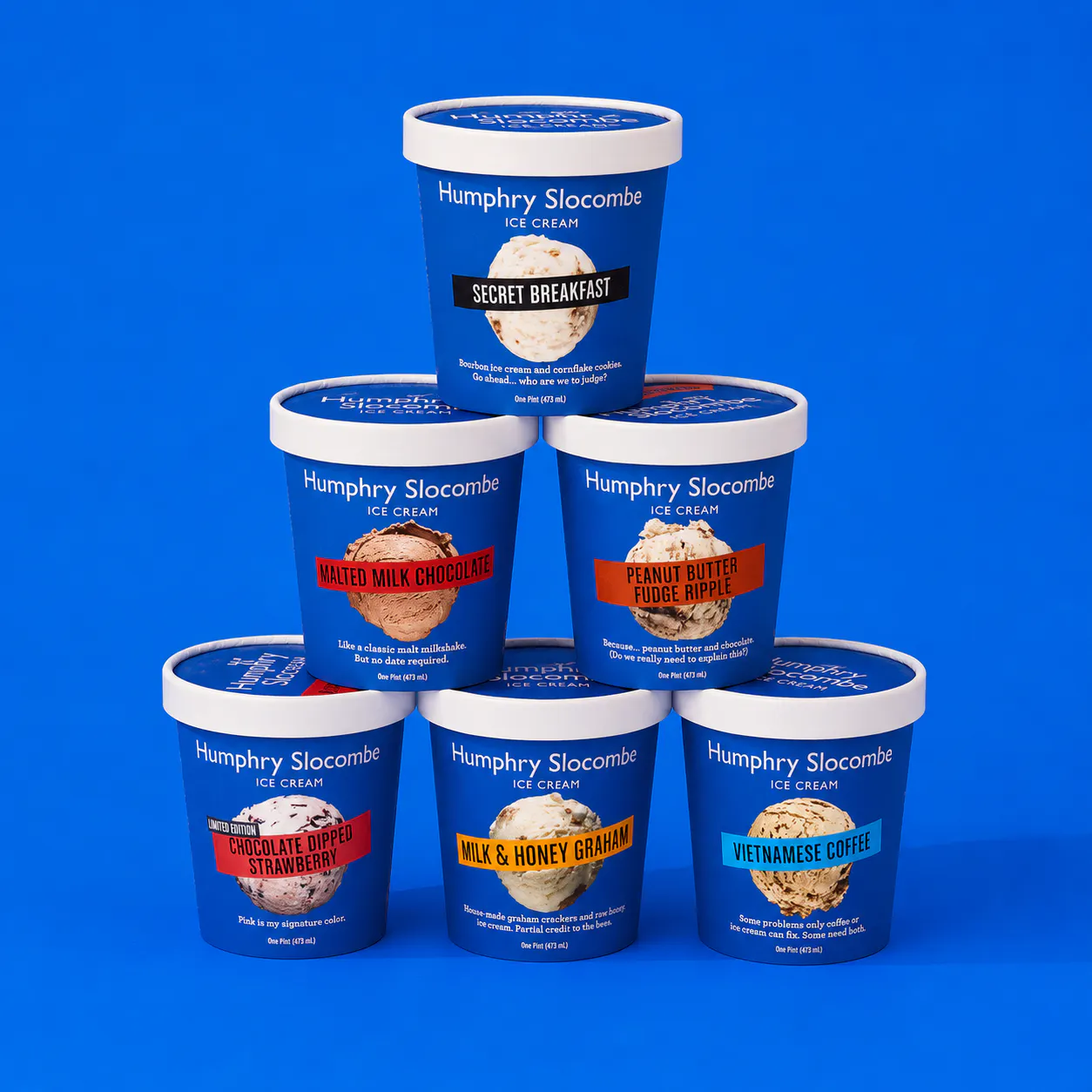 The Best Sellers - 6 Pints by Humphry Slocombe Ice Cream