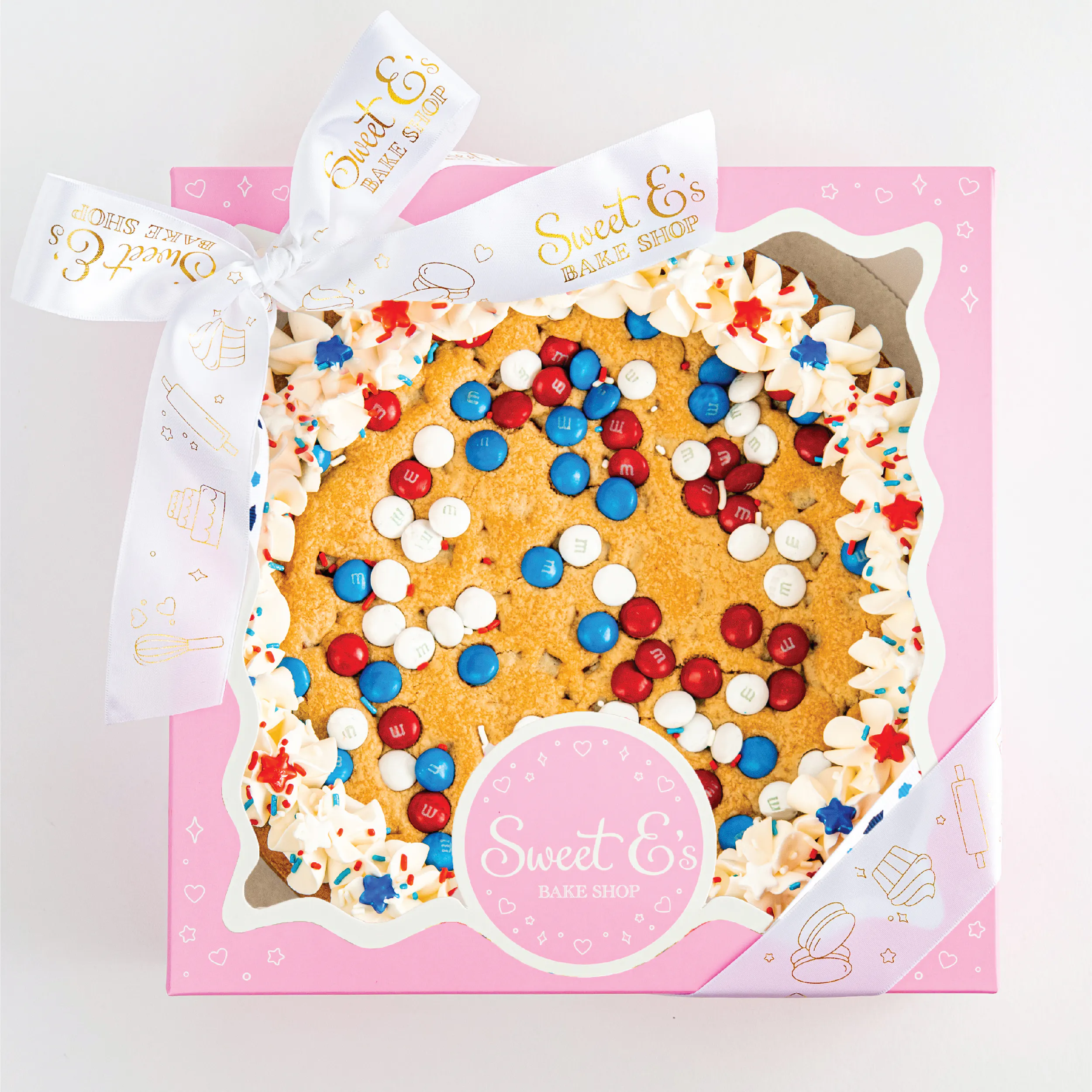 July 4th Cookie Cake by Sweet E's Bake Shop - Alternate image 2