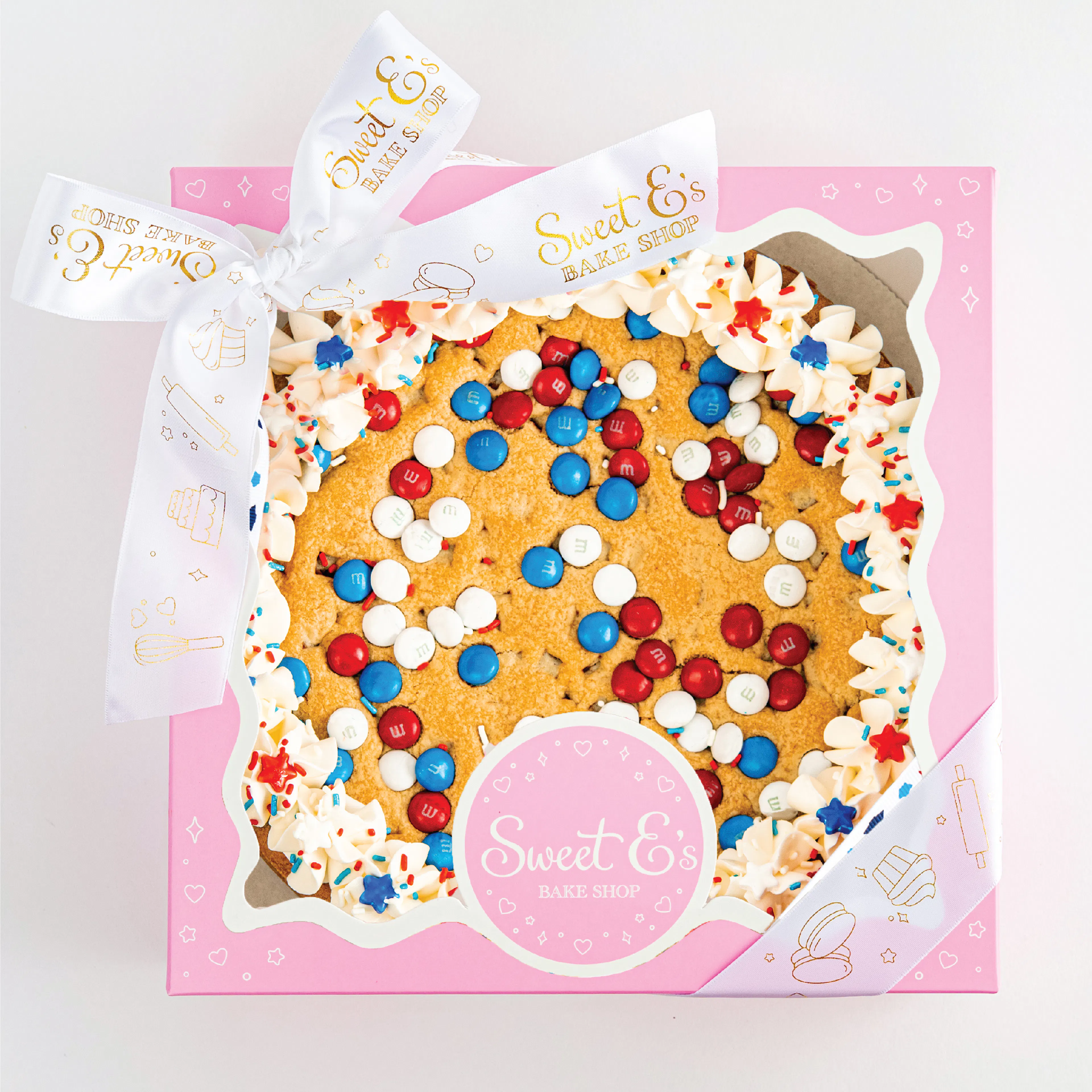 July 4th Cookie Cake by Sweet E's Bake Shop - Alternate image 2