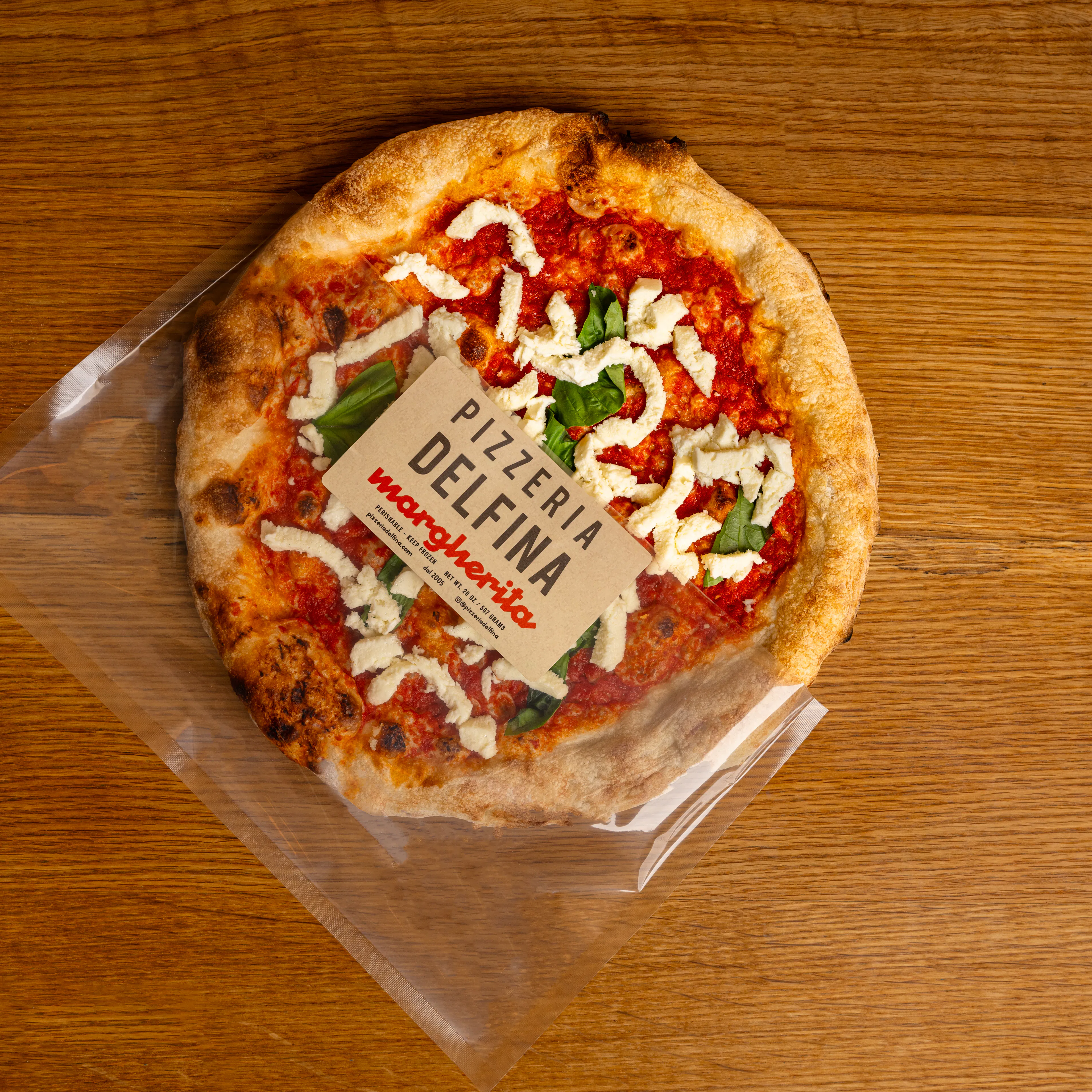 Margherita Pizza - 3 Pack by Pizzeria Delfina - Alternate image 3