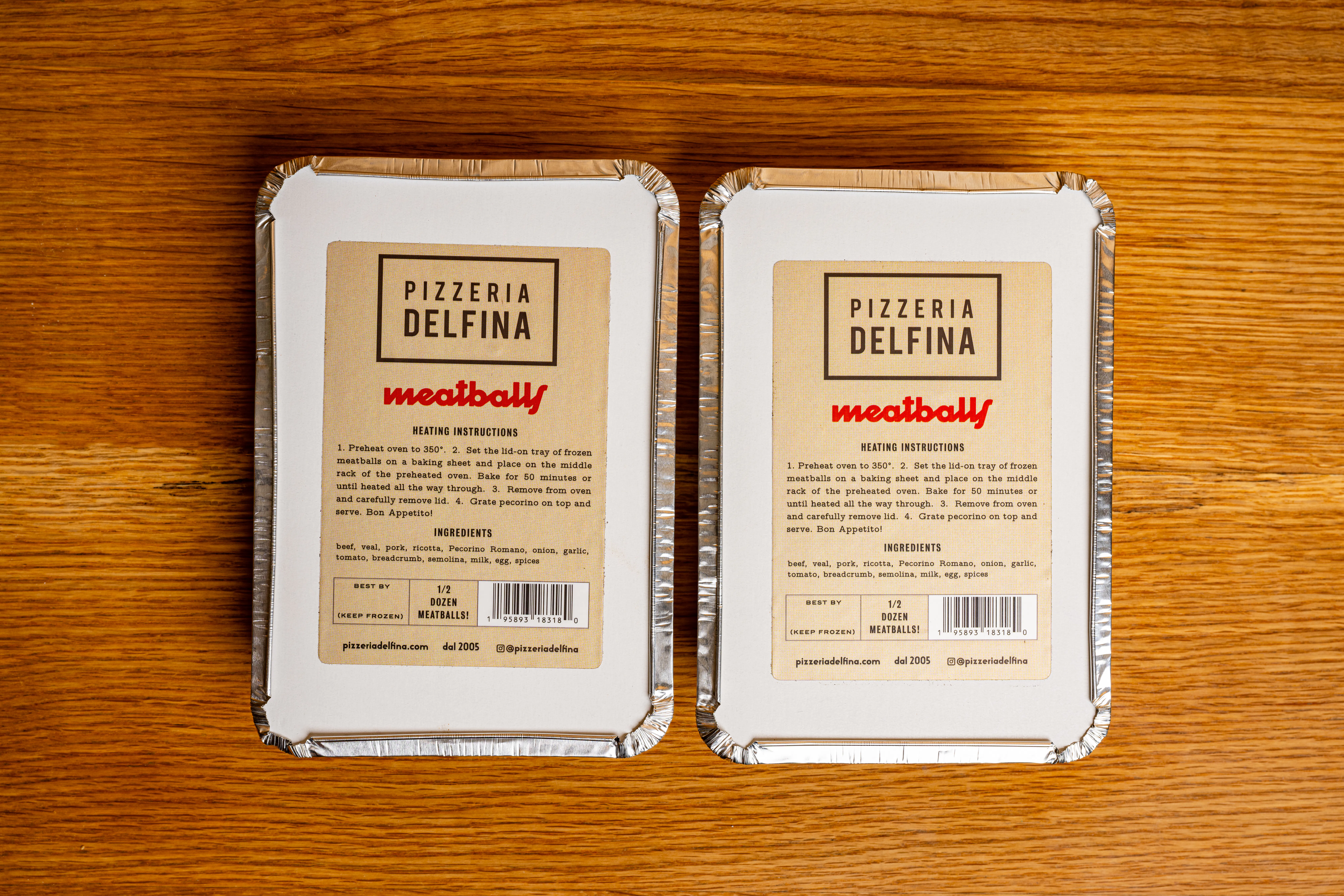 Neapolitan Pizza + Meatballs Combo Pack by Pizzeria Delfina - Alternate image 3
