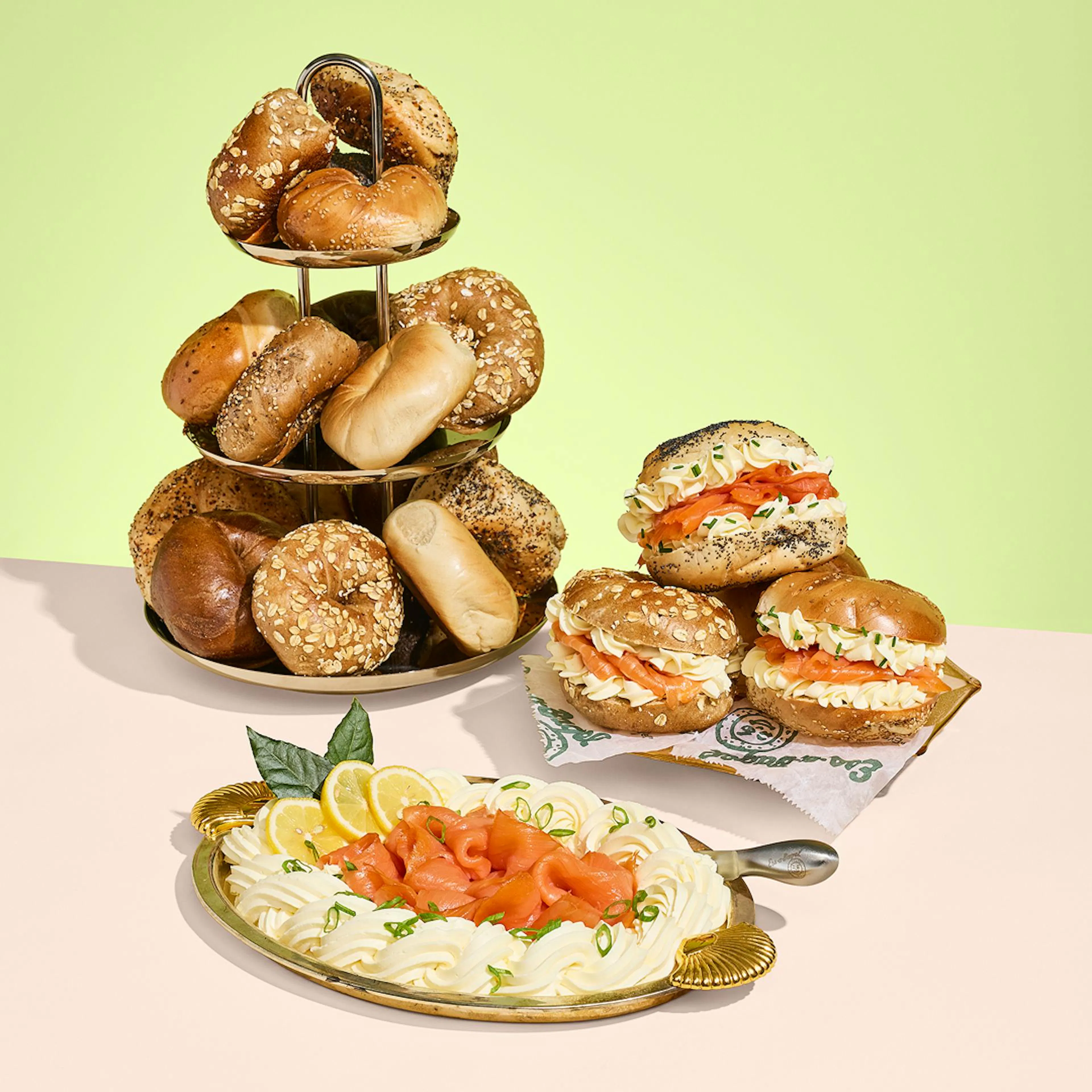 Father's Day Signature Special Bagel Sandwich Kit for 6 by Ess-a-Bagel