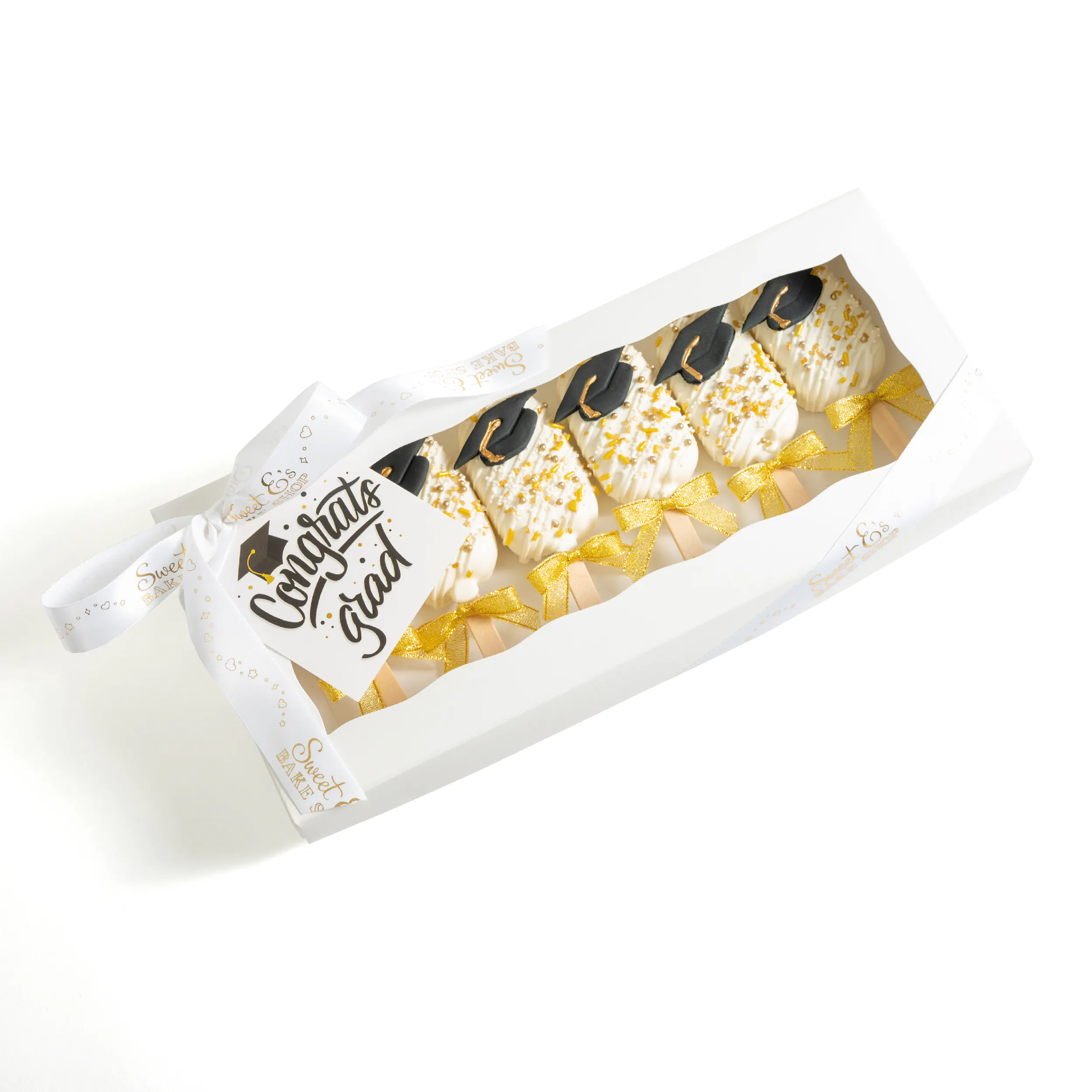 Graduation Cakesicles - 6 Pack by Sweet E's Bake Shop - Alternate image 3