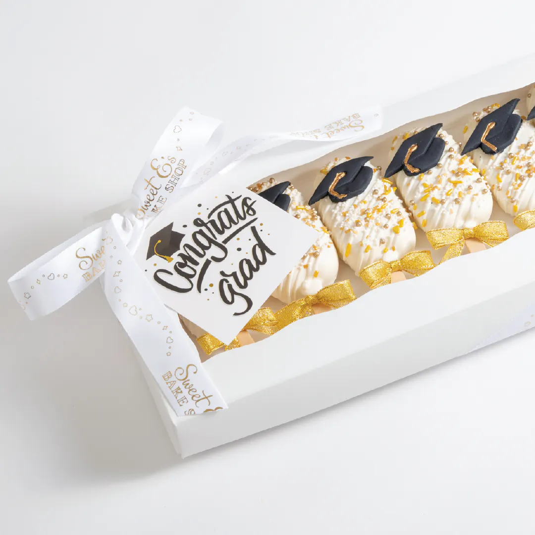 Graduation Cakesicles - 6 Pack by Sweet E's Bake Shop - Alternate image 1