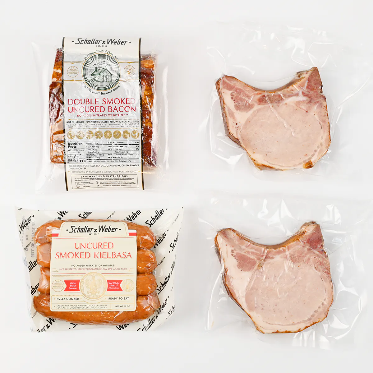 Smokehouse Pork Sampler Pack by Schaller & Weber - Alternate image 1
