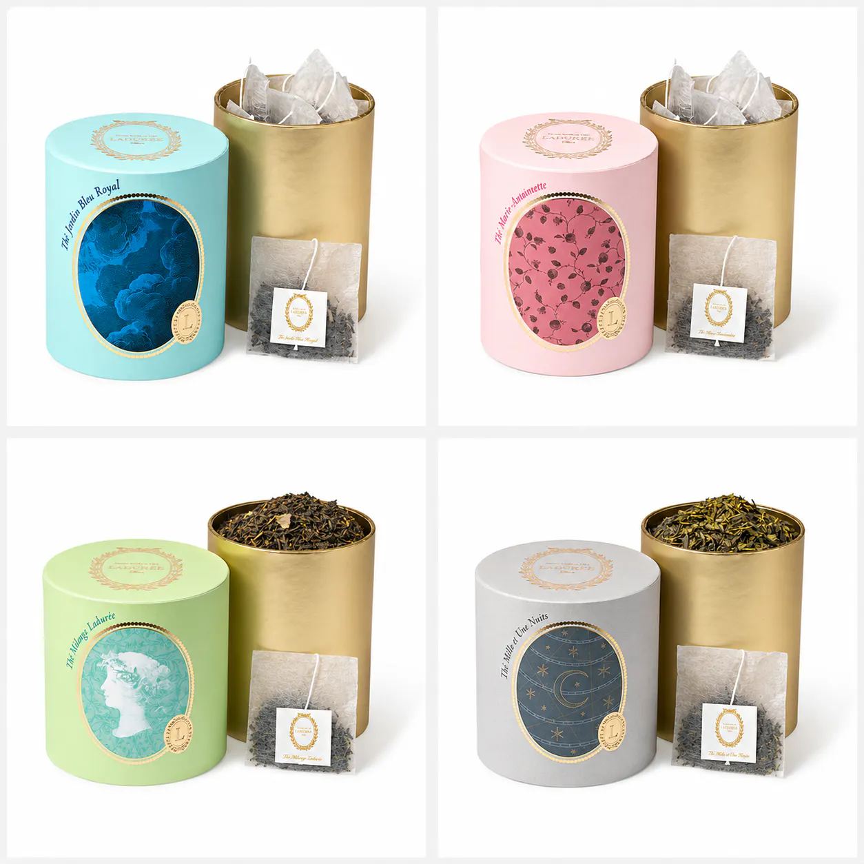 Ladurée Specialty Tea Selection - 4 Pack by Ladurée Paris
