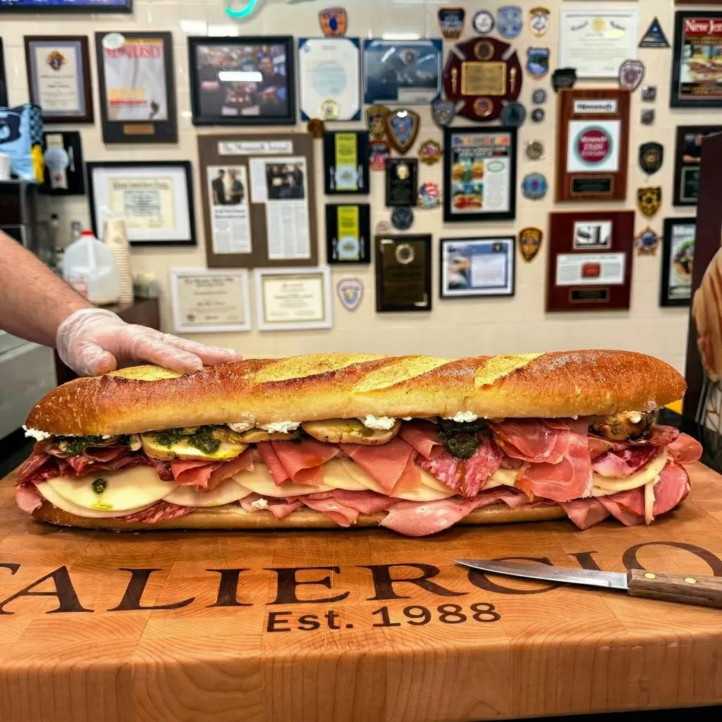 "The No Name" Giant Sandwich by Taliercio's Deli