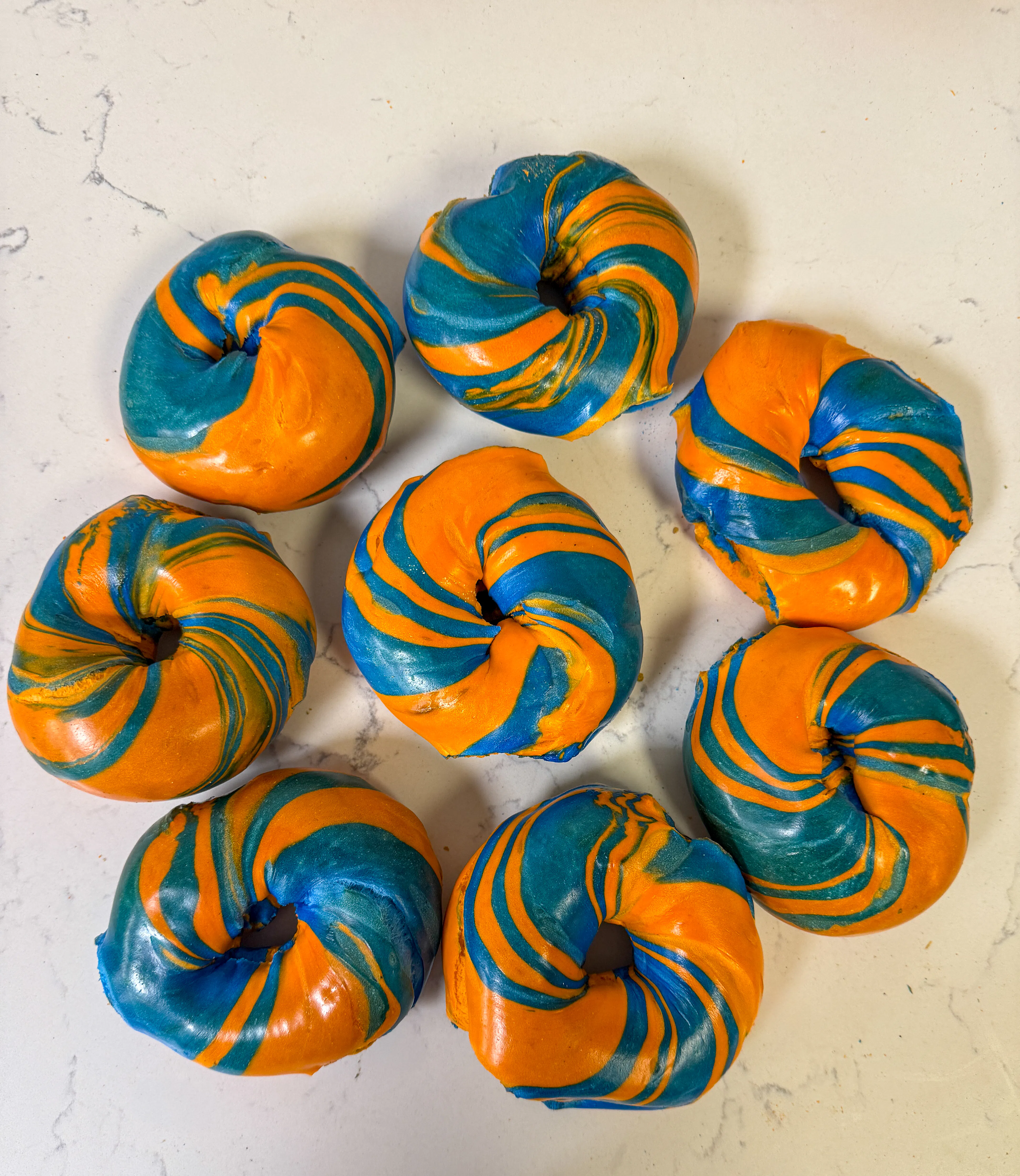 Blue & Orange Bagel Dozen by The Bagel Nook - Alternate image 4