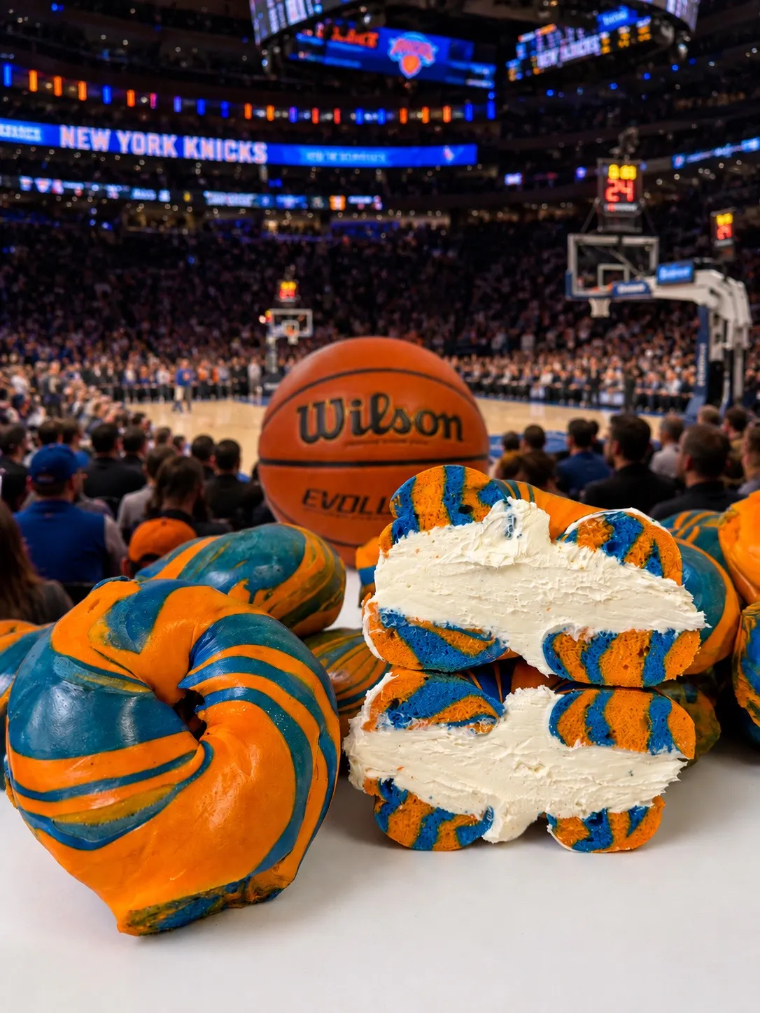 Blue & Orange Bagel Dozen by The Bagel Nook - Alternate image 3