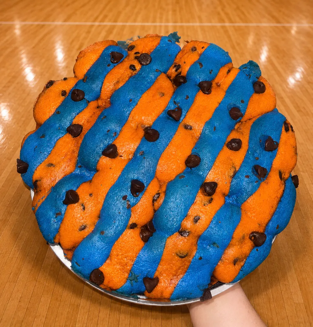 Knicks Brookie Cake by Baked in Color