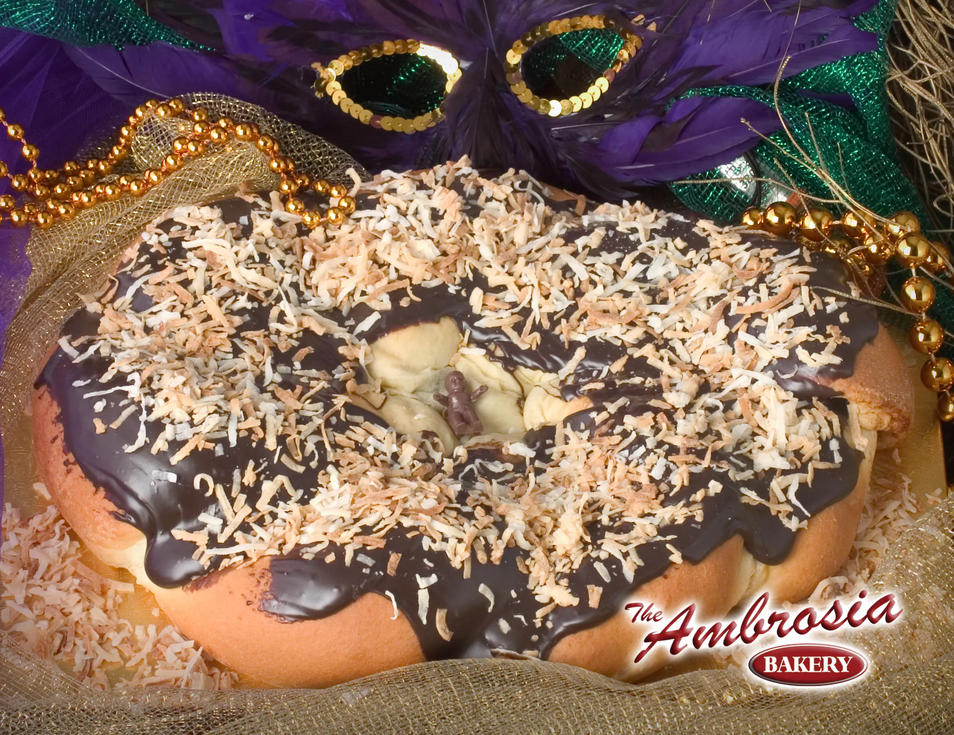 ZULU King Cake by The Ambrosia Bakery