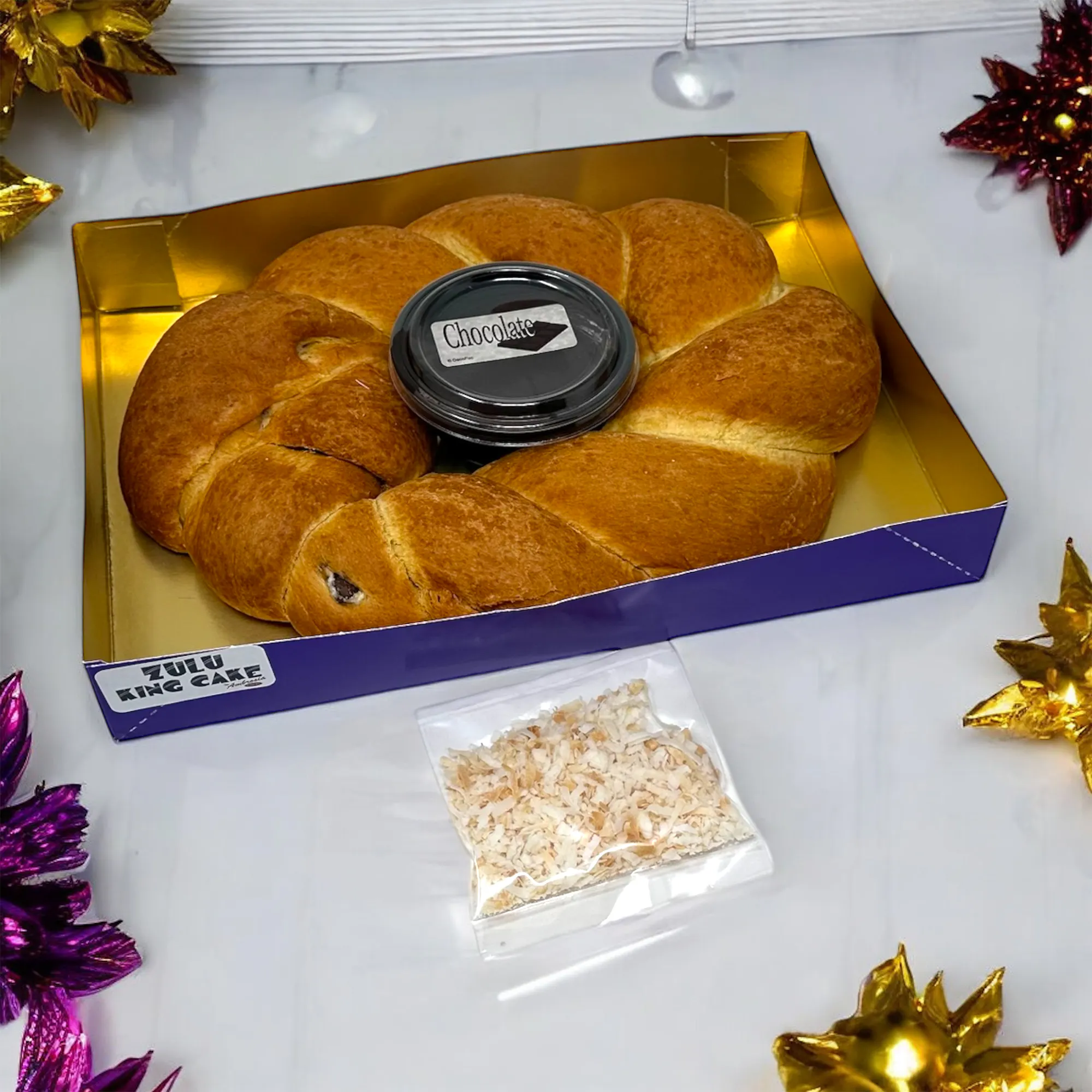 ZULU King Cake by The Ambrosia Bakery - Alternate image 1