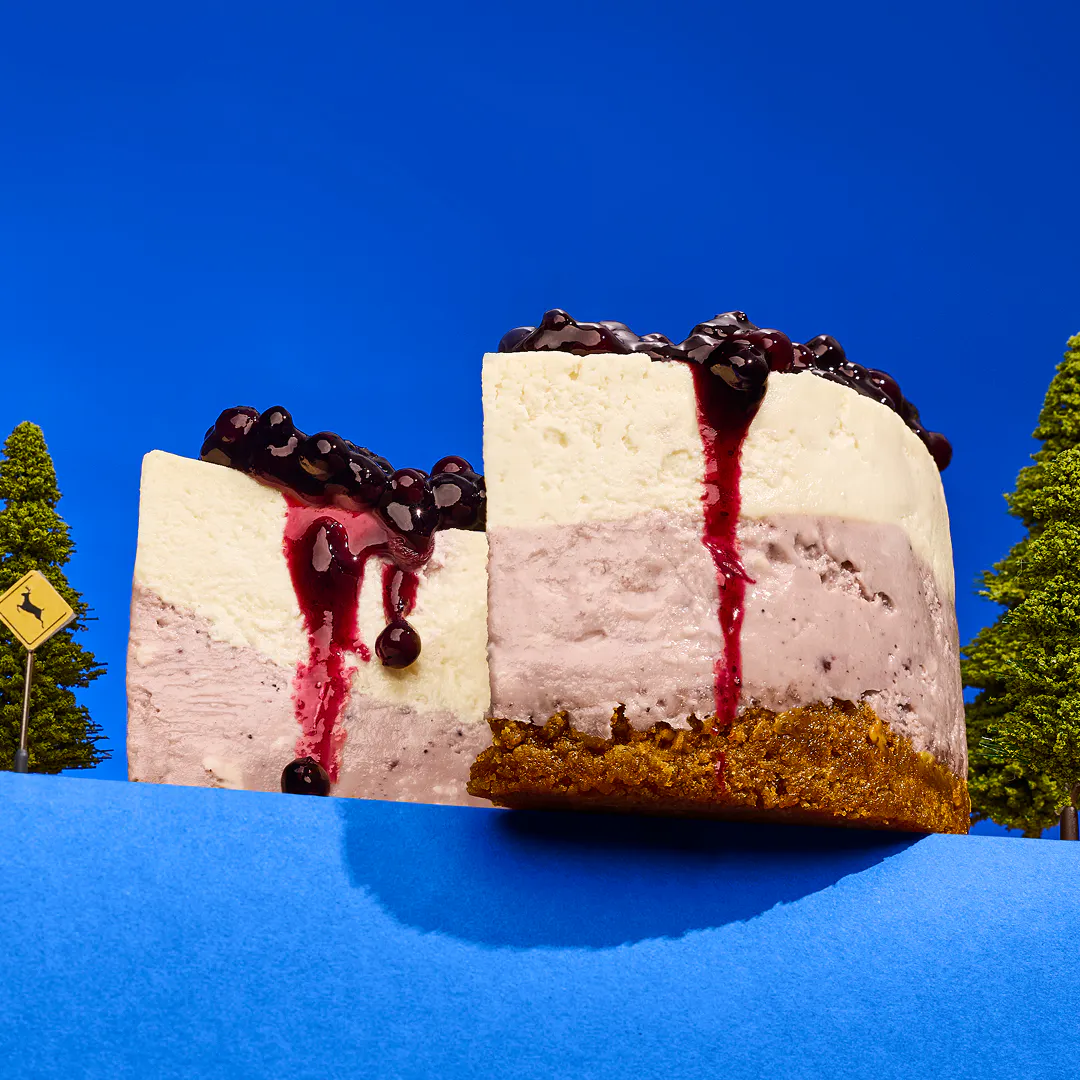Montana Huckleberry Cheesecake by Elle's Belles Bakery
