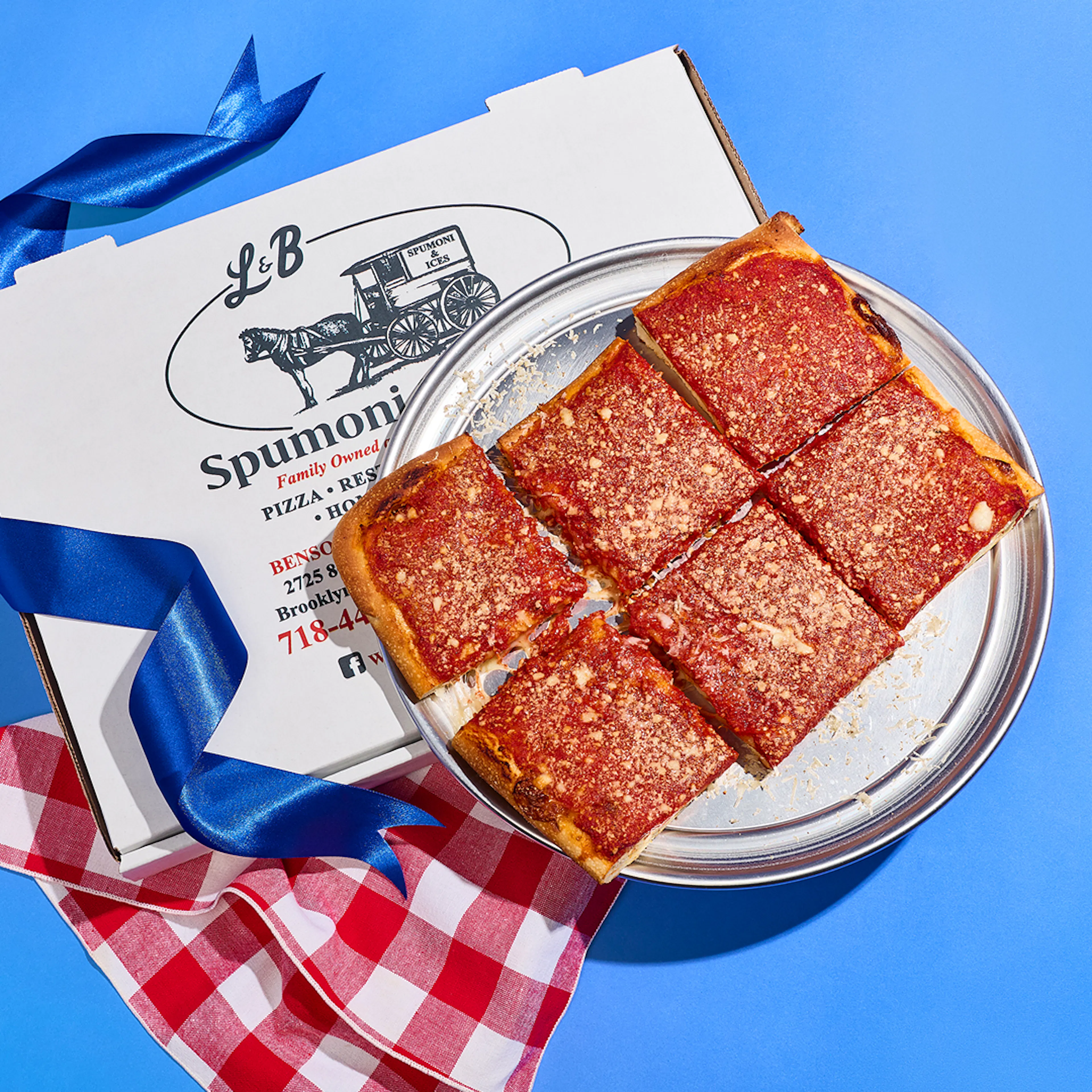 Sicilian Pizza - 2 Pack by L&B Spumoni Gardens