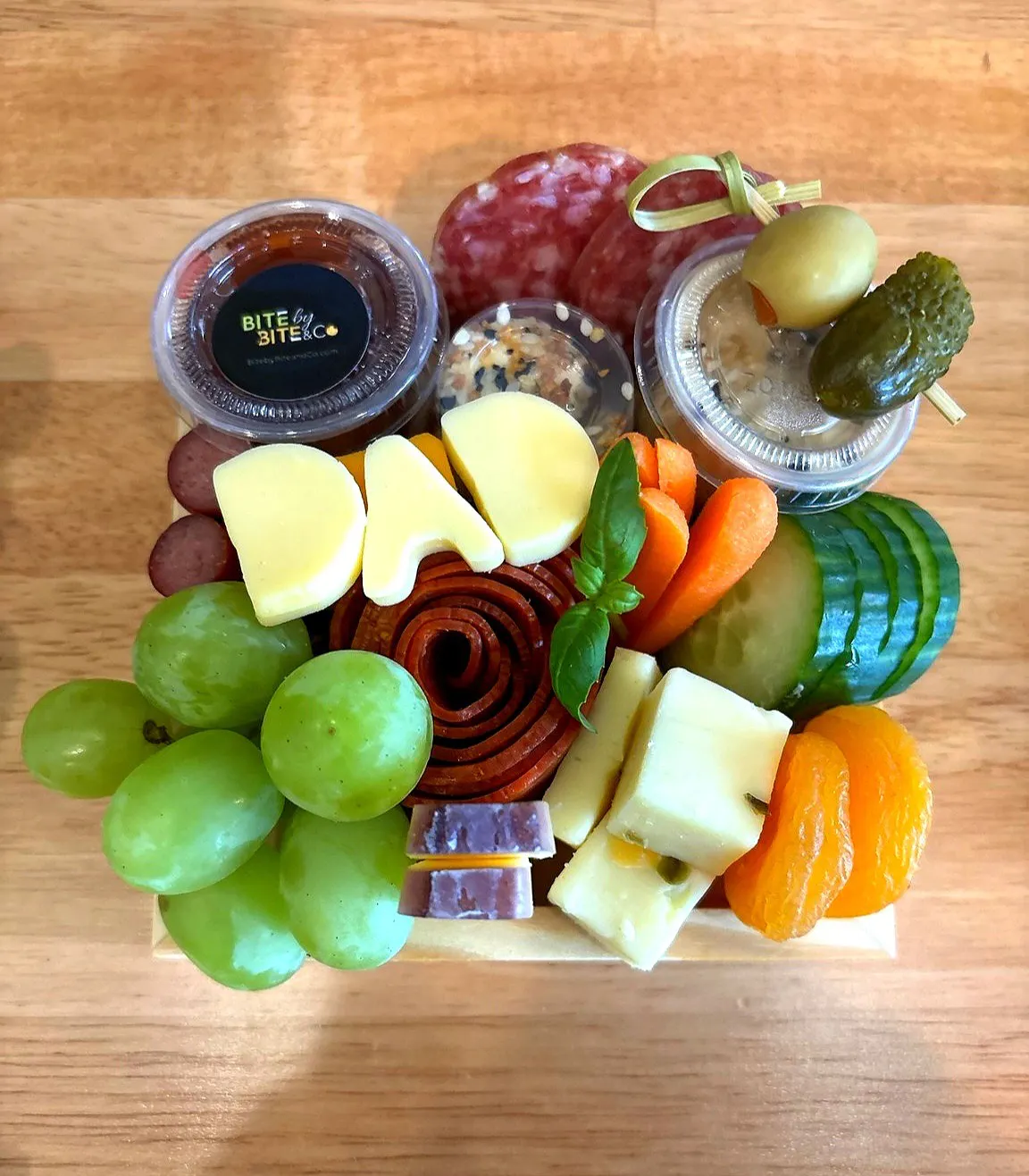 Father's Day Mini Charcuterie Board by Bite by Bite & Co