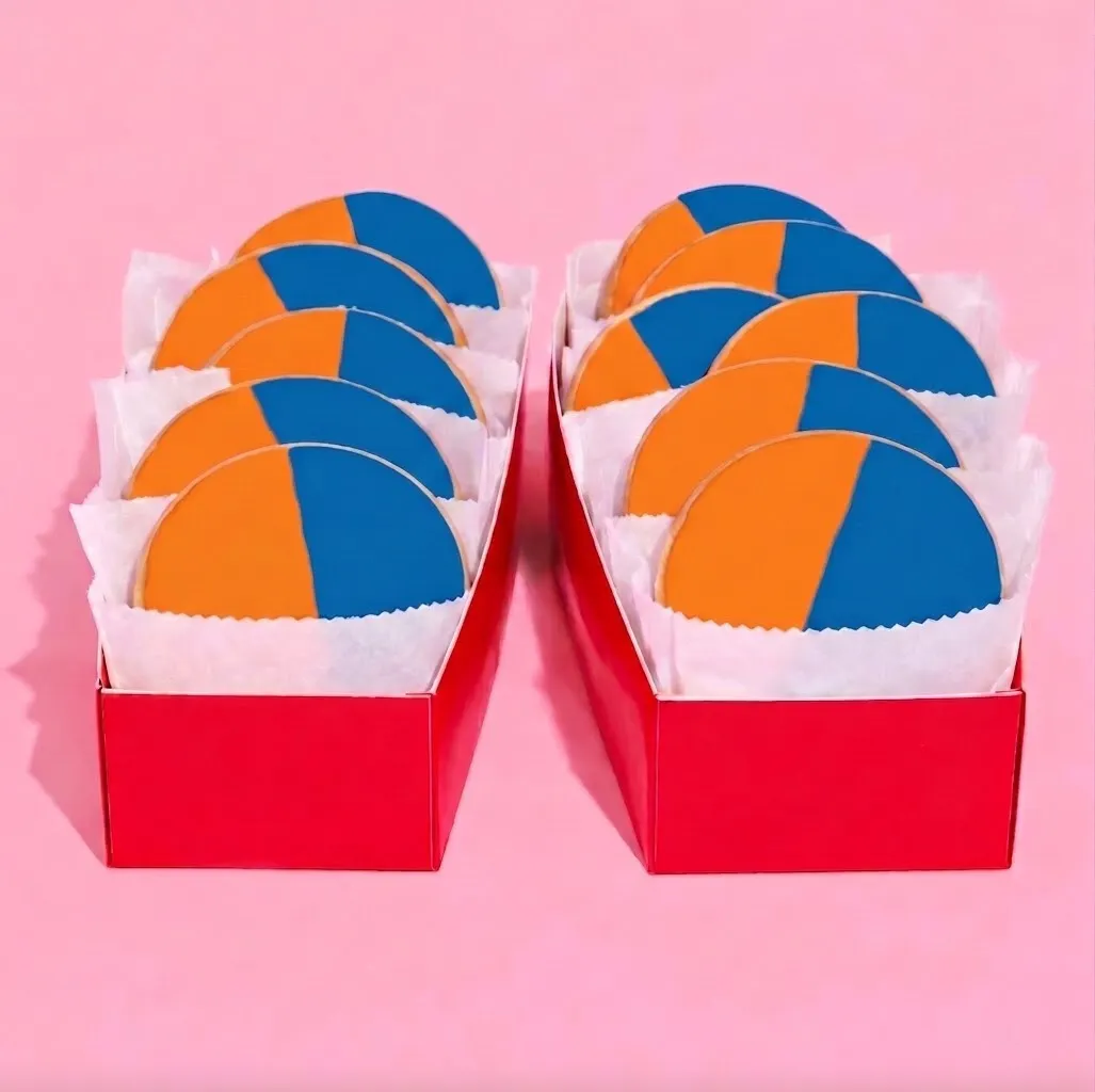 Blue & Orange Cookies - 12 Pack by Brooklyn Blackout Company - Alternate image 2