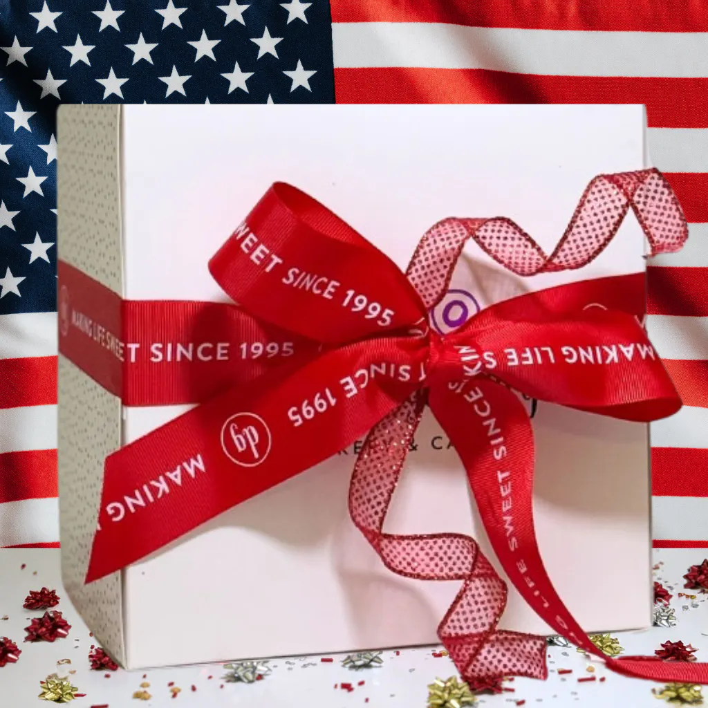 Fourth of July Decorated Butter Cookies by Dessert Gallery - Alternate image 1