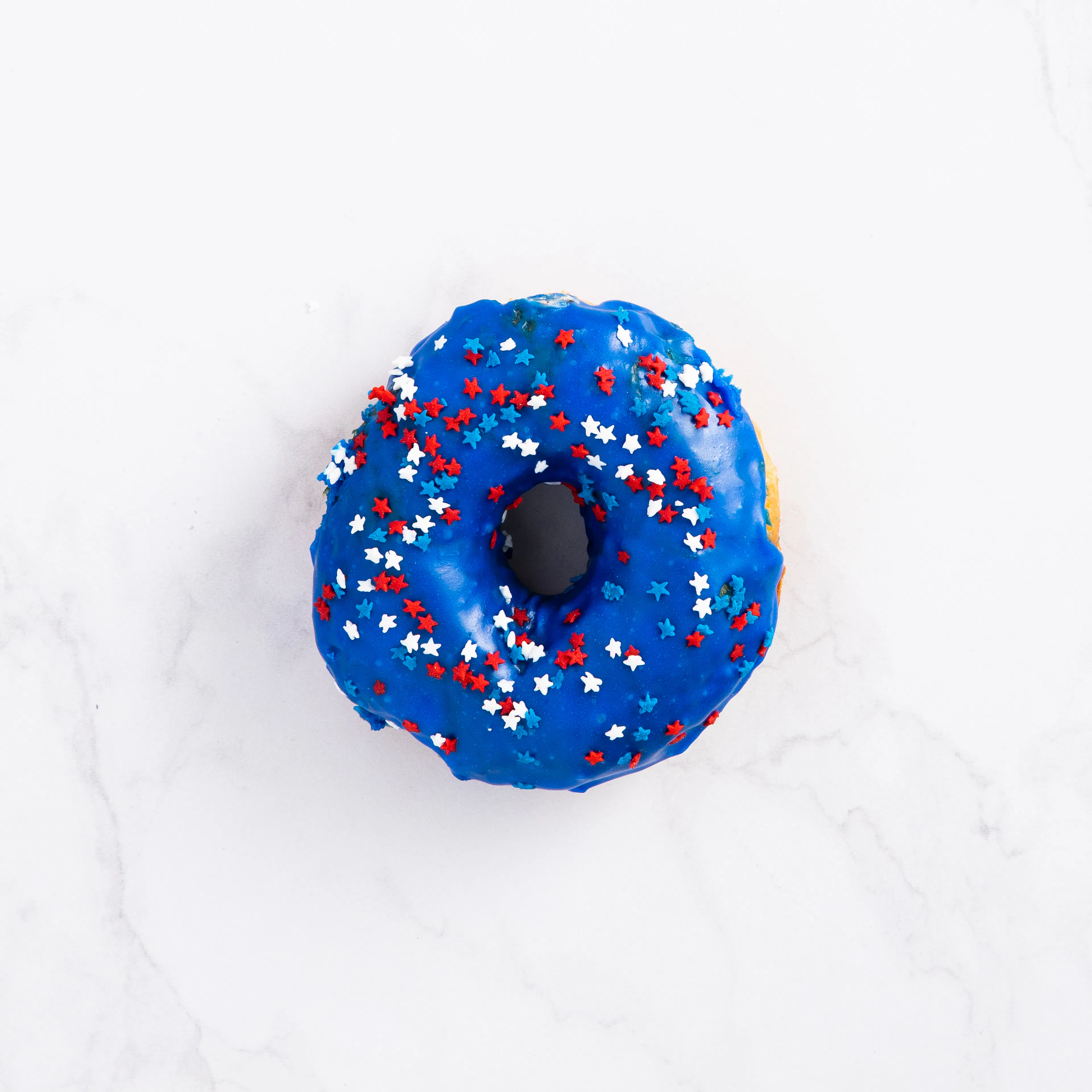 Red, White, & Blue Cake Donuts by Primo's Donuts - Alternate image 1