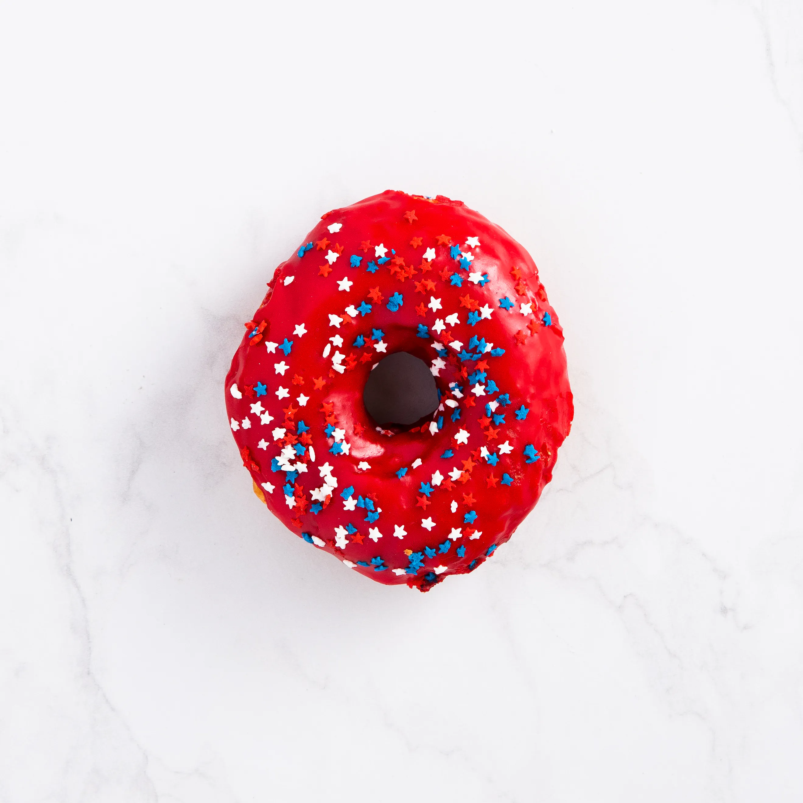Red, White, & Blue Cake Donuts by Primo's Donuts - Alternate image 2