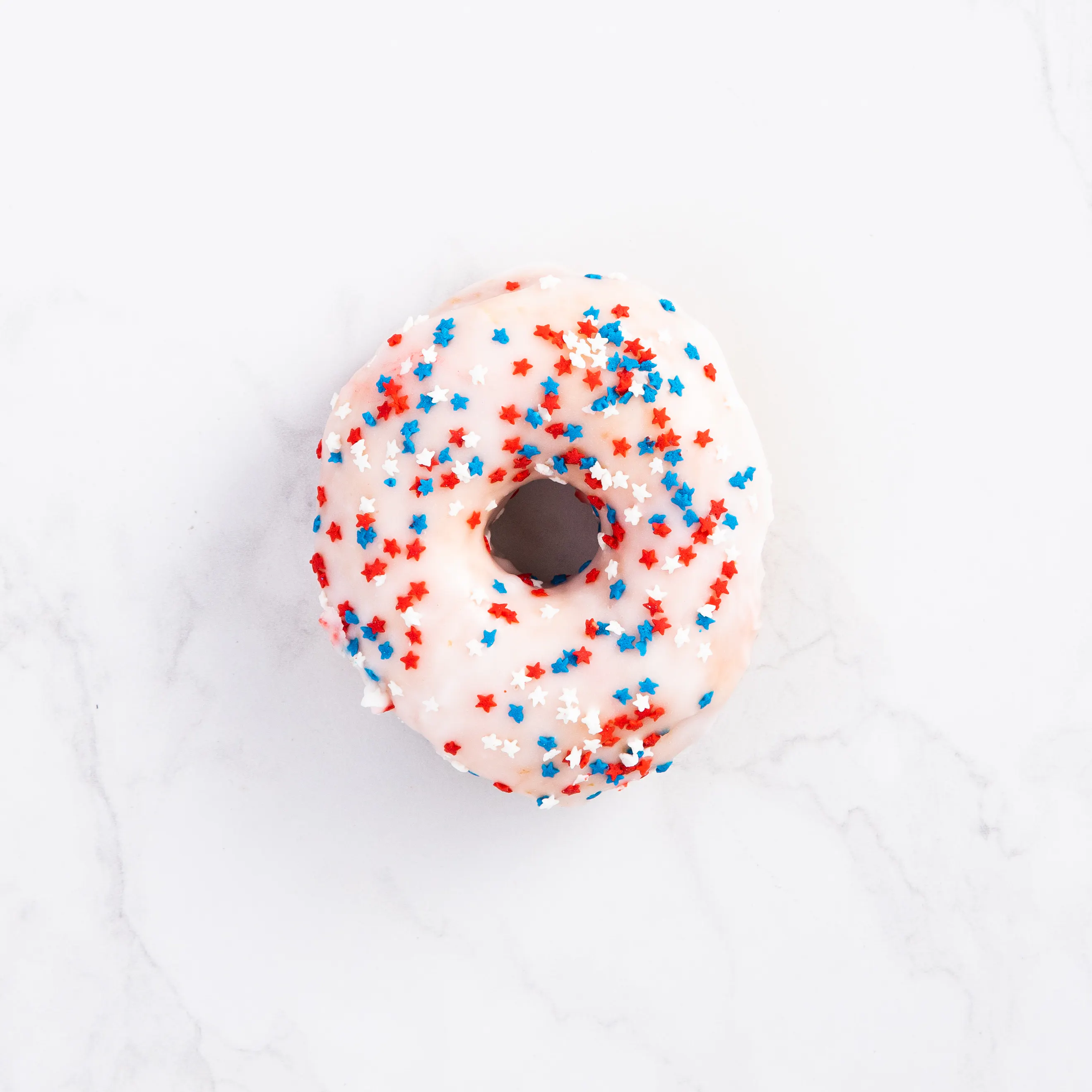 Red, White, & Blue Cake Donuts by Primo's Donuts - Alternate image 3