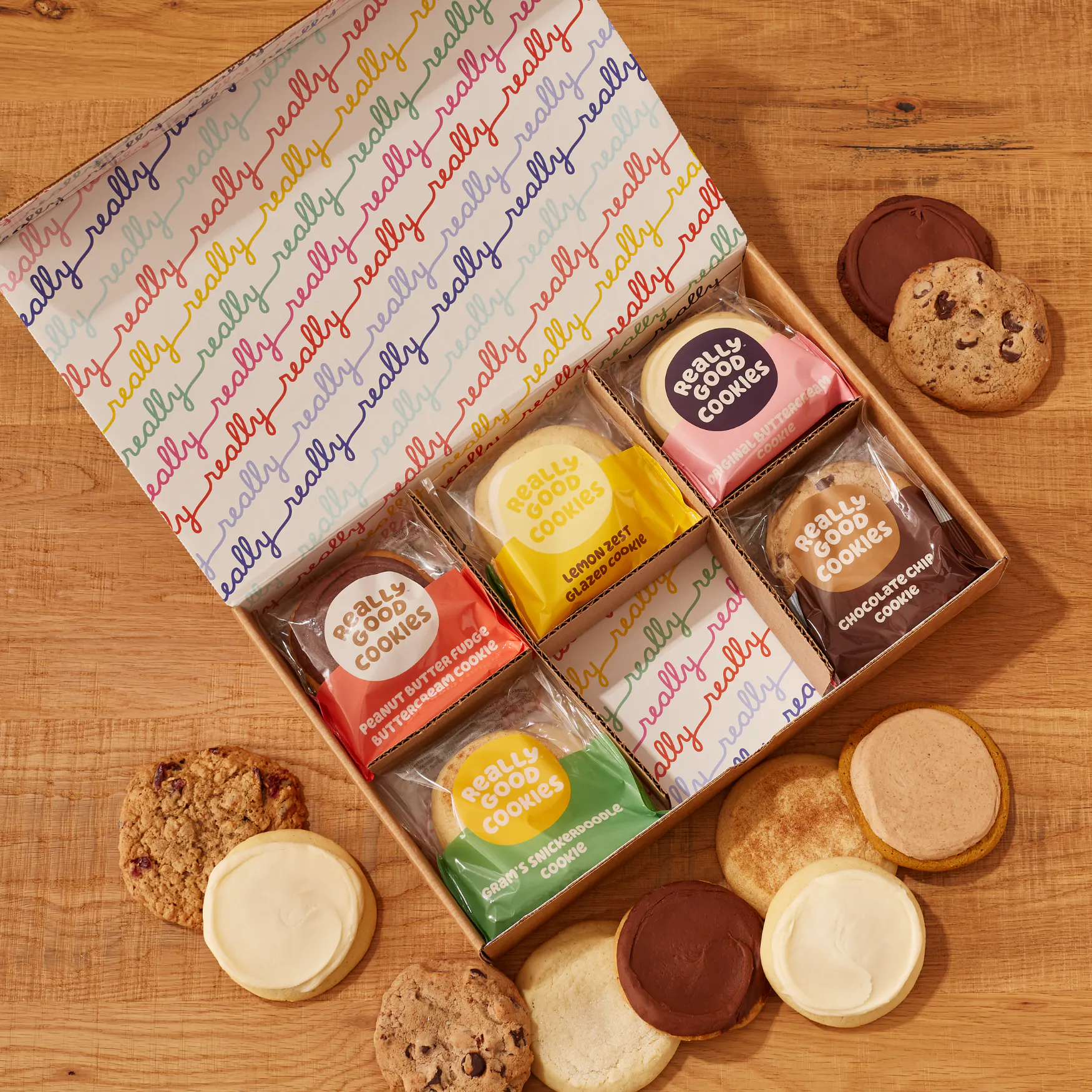 Really Good Birthday Cookie Gift Box - 12 Pack by Really Good Cookies ...