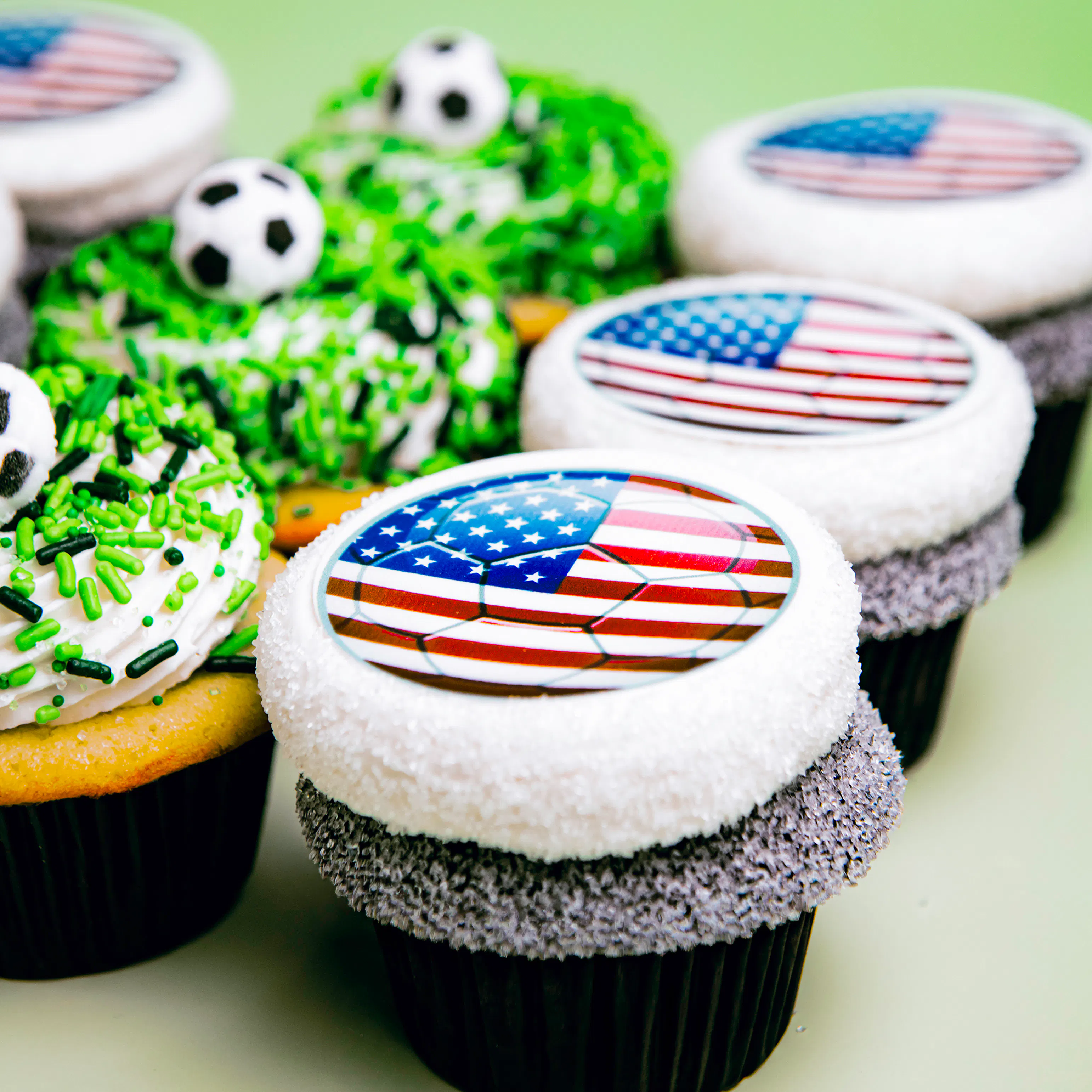 World Cup Cupcakes - 12 Pack by Trophy Cupcakes - Alternate image 1