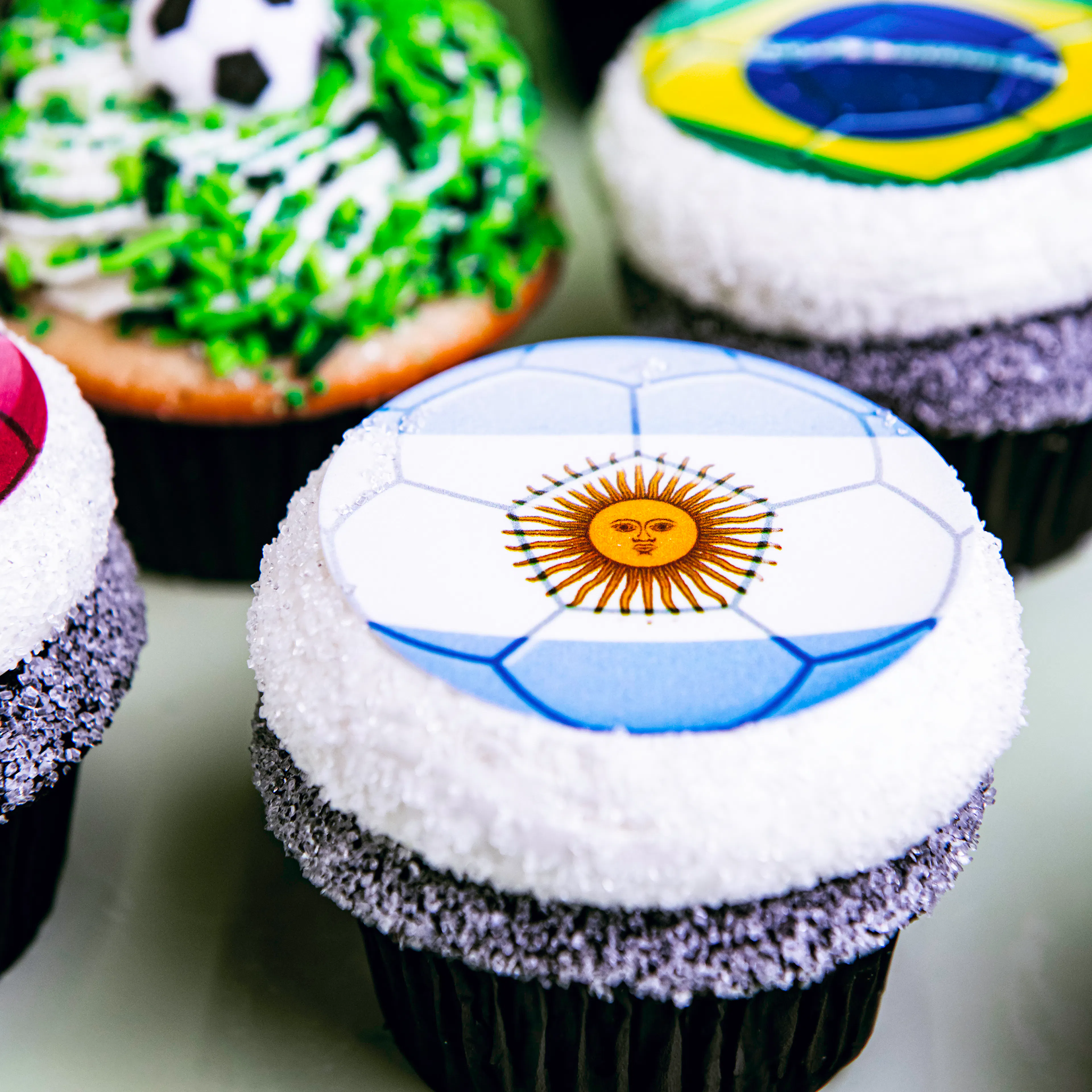 World Cup Cupcakes - 12 Pack by Trophy Cupcakes - Alternate image 2