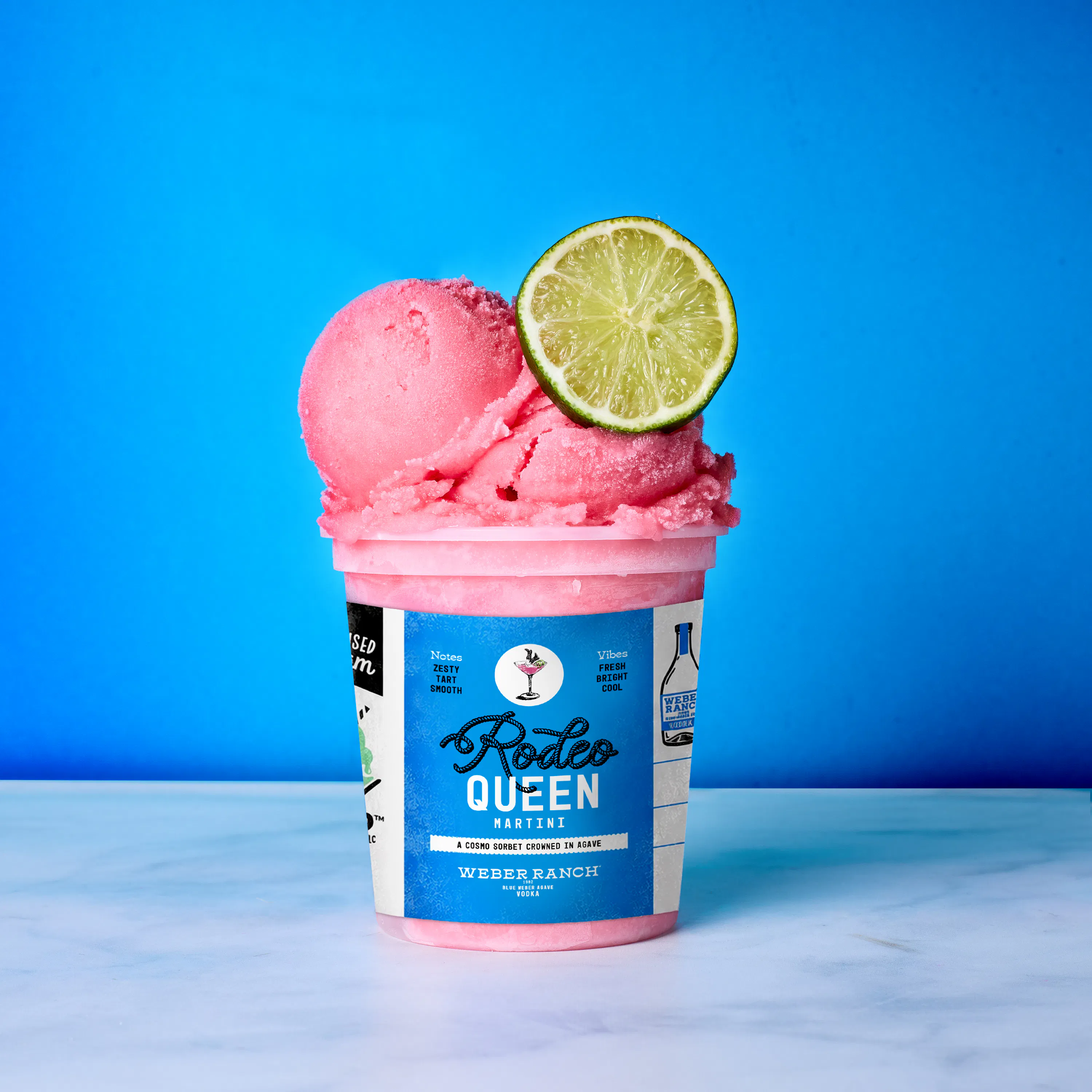 Weber Ranch Rodeo Queen Martini Boozy Sorbet - 4 Pack by Tipsy Scoop Boozy Ice Cream - Alternate image 4