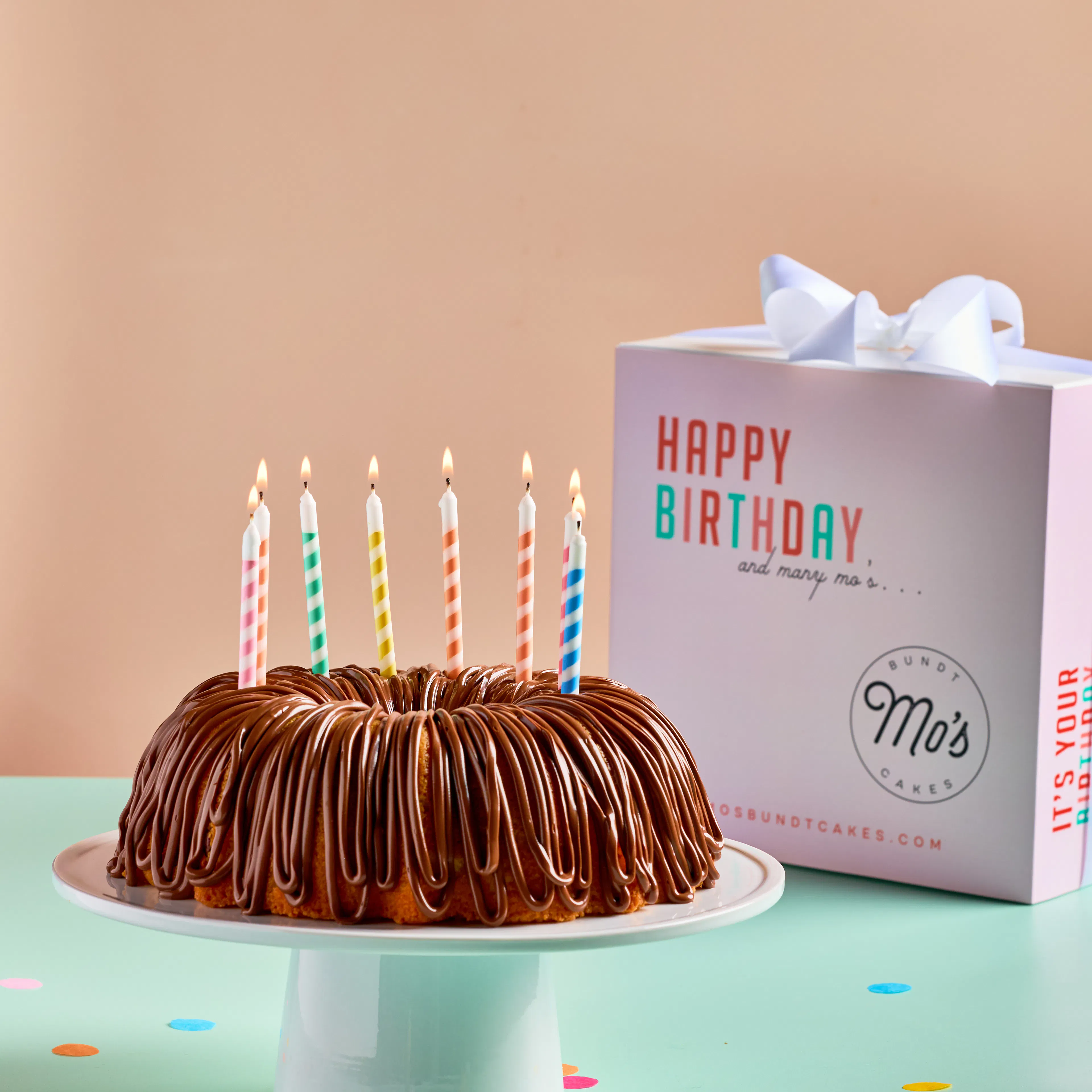 Happy Birthday Bundt Cake Gift Box by Mo's Bundt Cakes