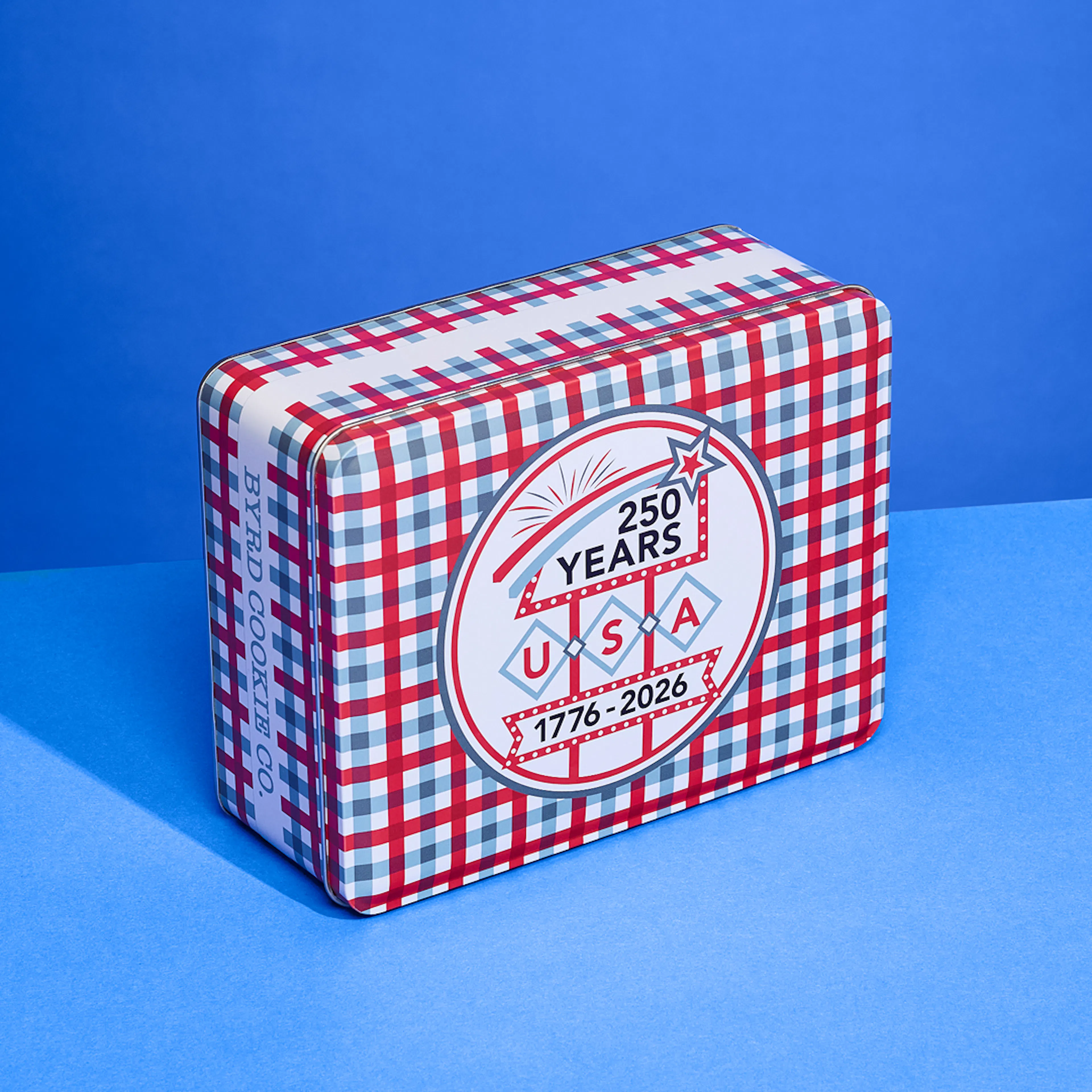USA Assortment Tin - 16 oz. by Byrd Cookie Co. - Alternate image 1