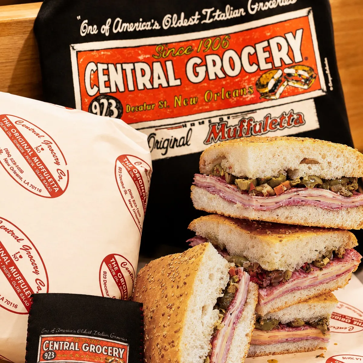 Father's Day Muffuletta Gift Box by Central Grocery Muffulettas