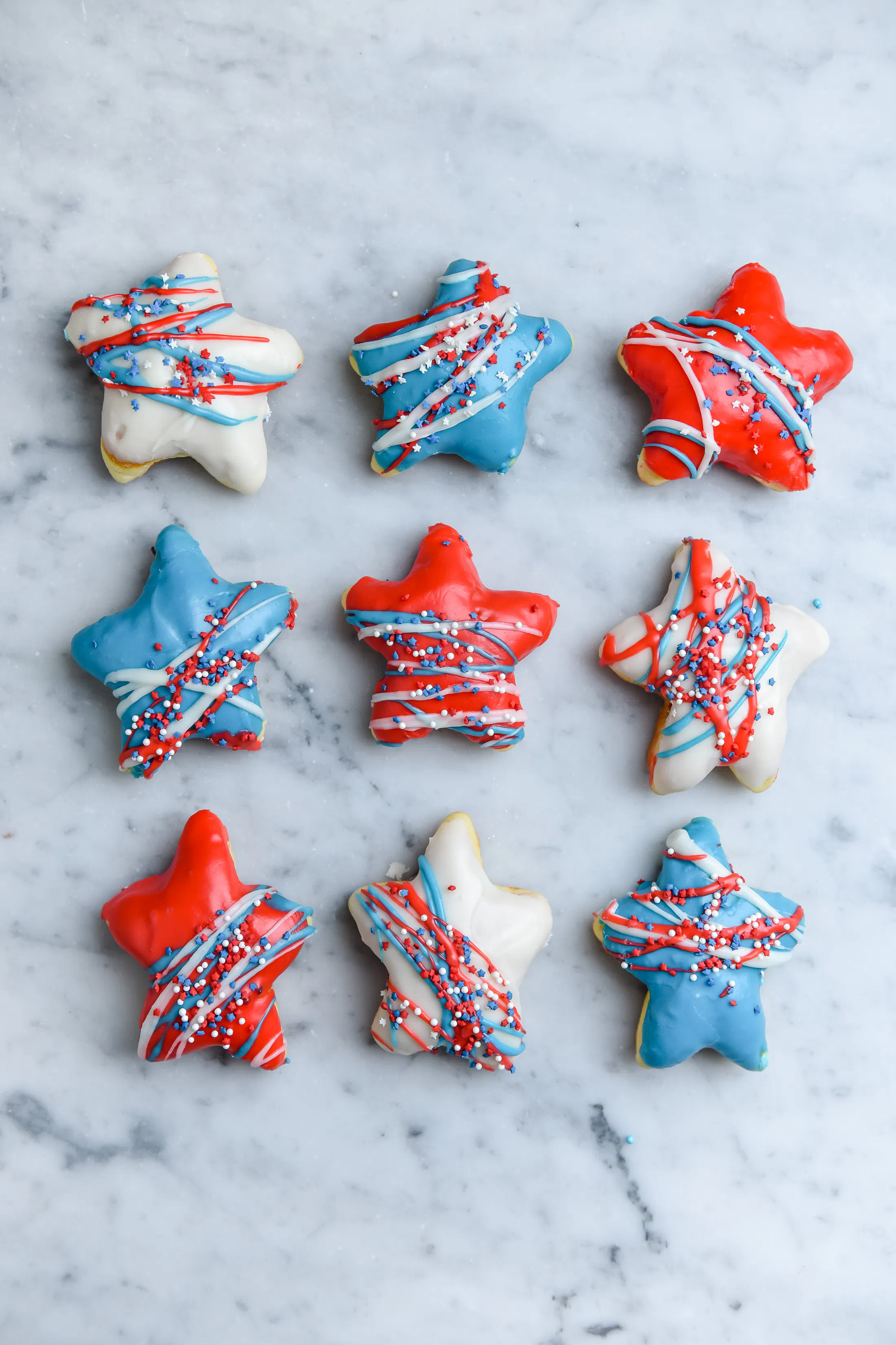 "America 250" Patriotic Donuts by Angel Food Bakery - Alternate image 1