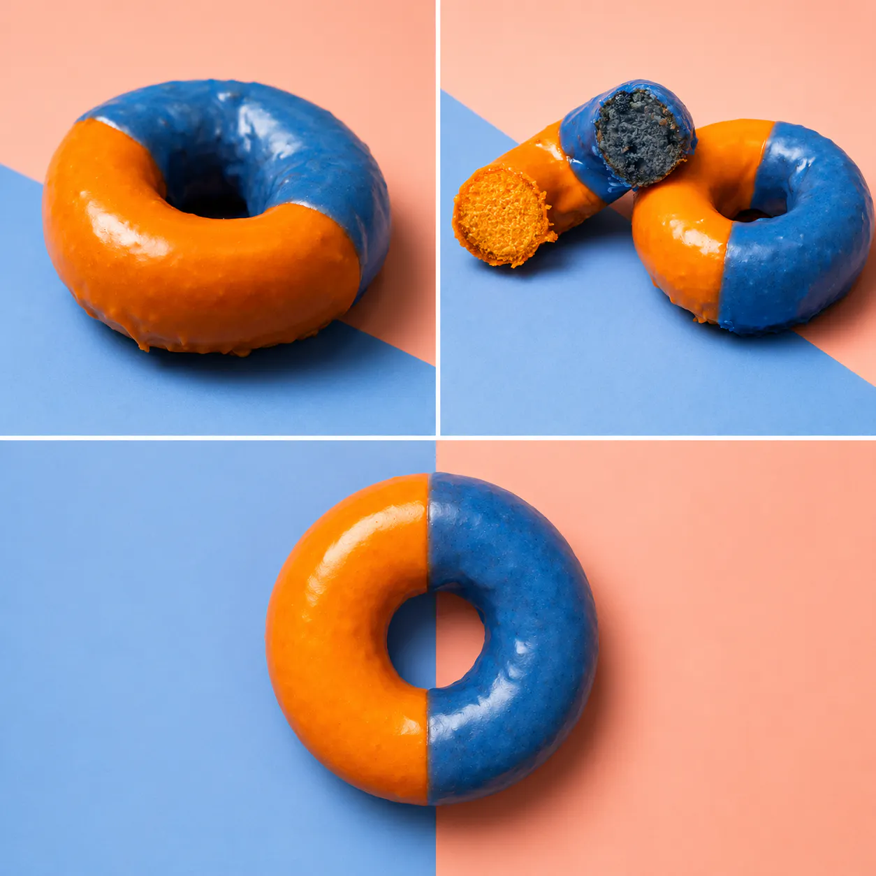 Blue and Orange Cake Doughnuts by Doughnut Plant - Alternate image 4