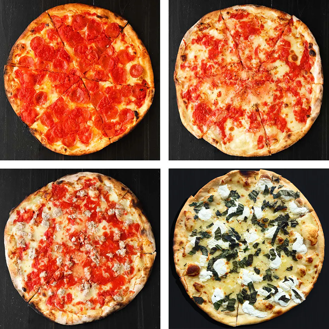 New York-Style Pizza Sampler - 4 Pack by John's of Bleecker Street