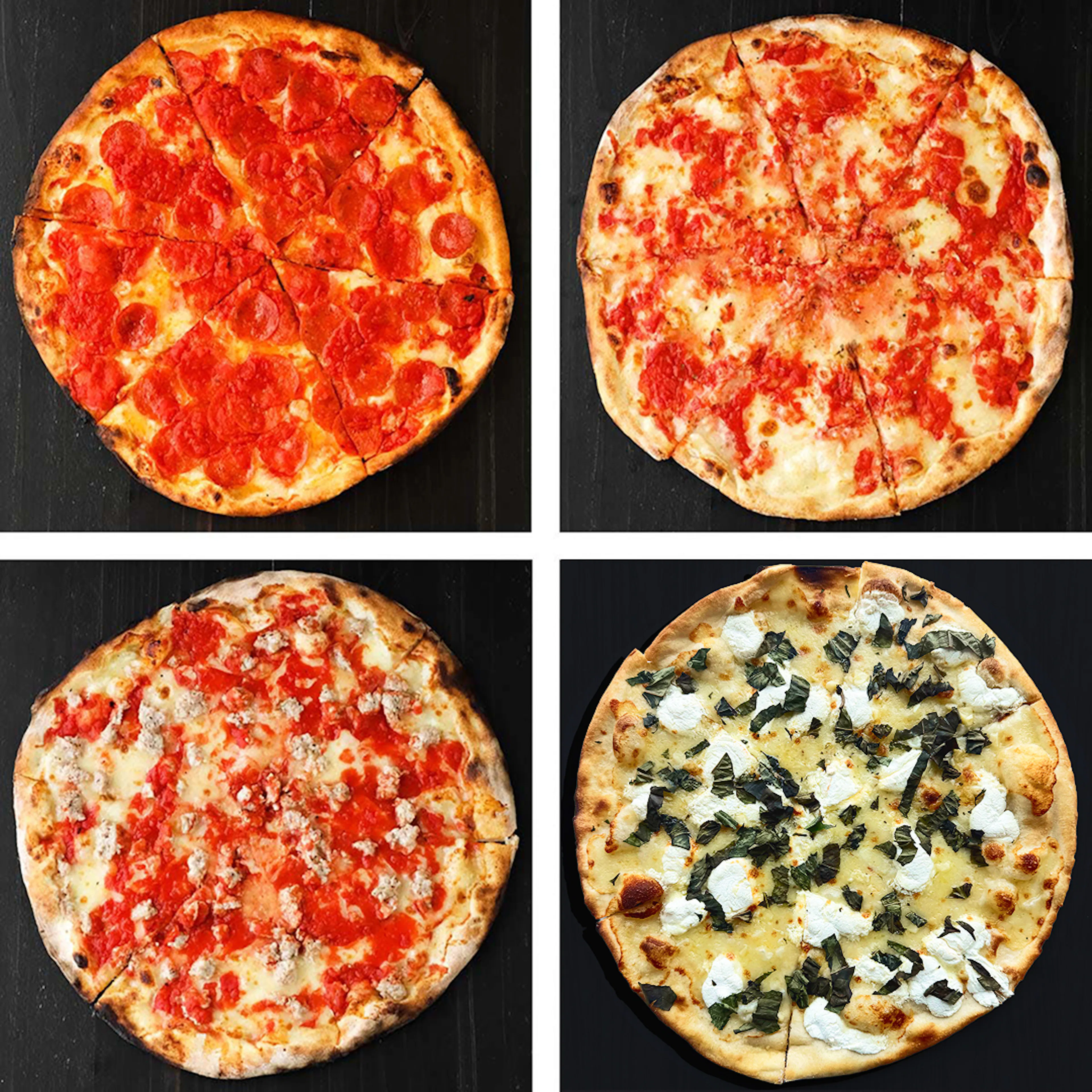 New York-Style Pizza Sampler - 4 Pack by John's of Bleecker Street