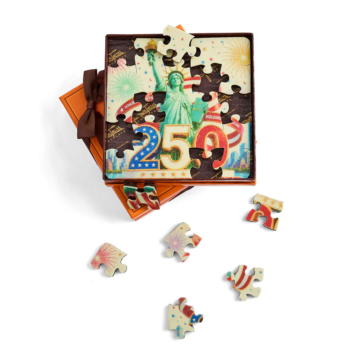 Lady Liberty Puzzle Box by Jacques Torres Chocolate - Alternate image 4