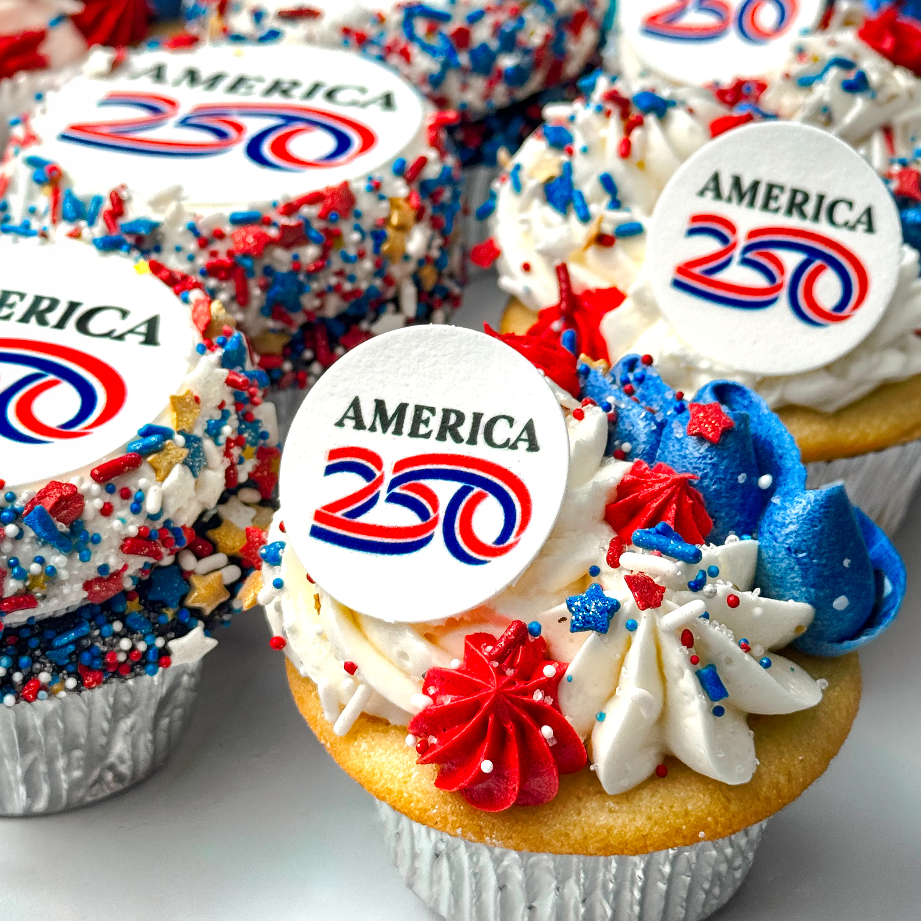 "America 250" Cupcakes - 12 Pack by Trophy Cupcakes - Alternate image 2