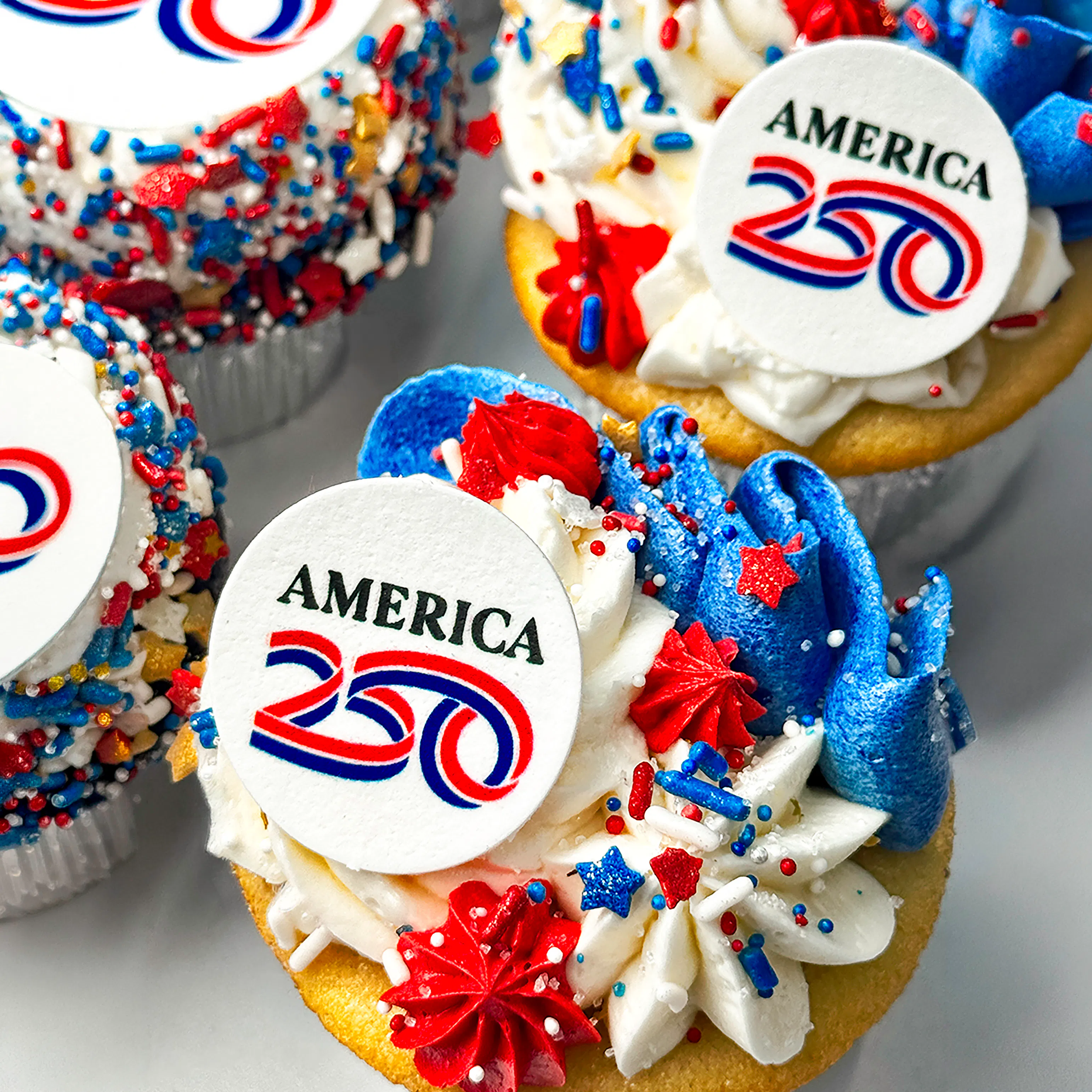 "America 250" Cupcakes - 12 Pack by Trophy Cupcakes - Alternate image 1