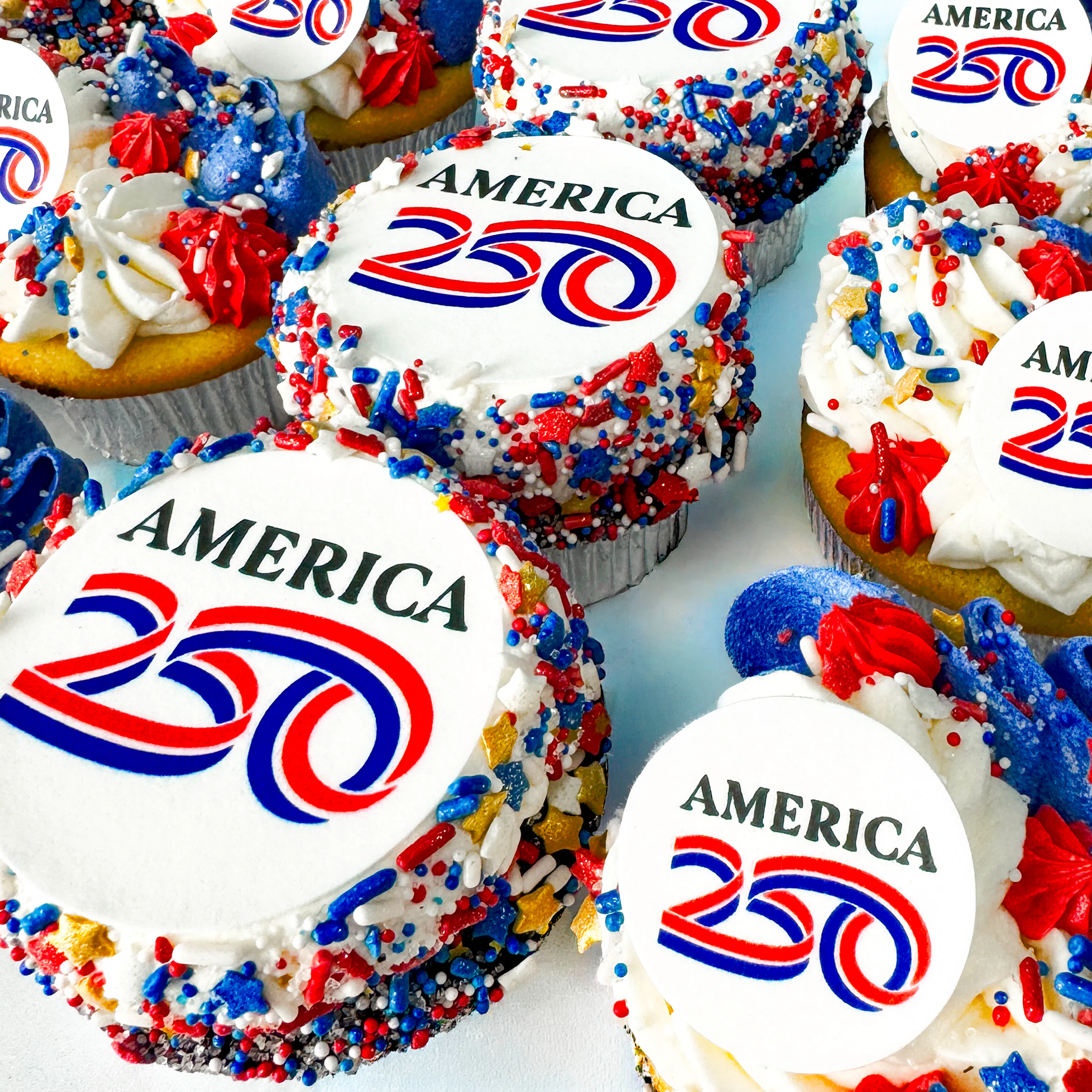 "America 250" Cupcakes - 12 Pack by Trophy Cupcakes - Alternate image 3