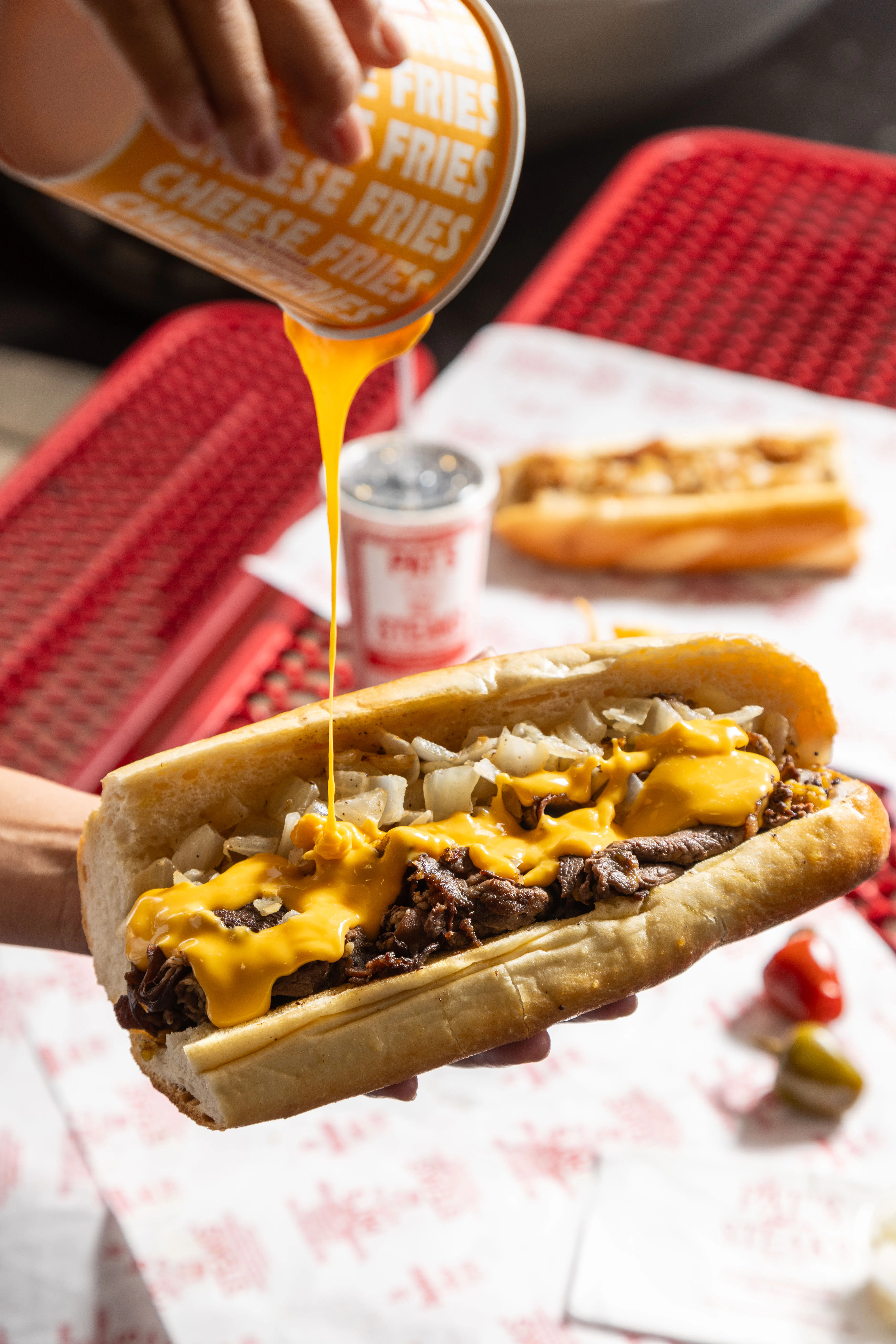 Pat's Original Philly Cheesesteak by Pat's King of Steaks